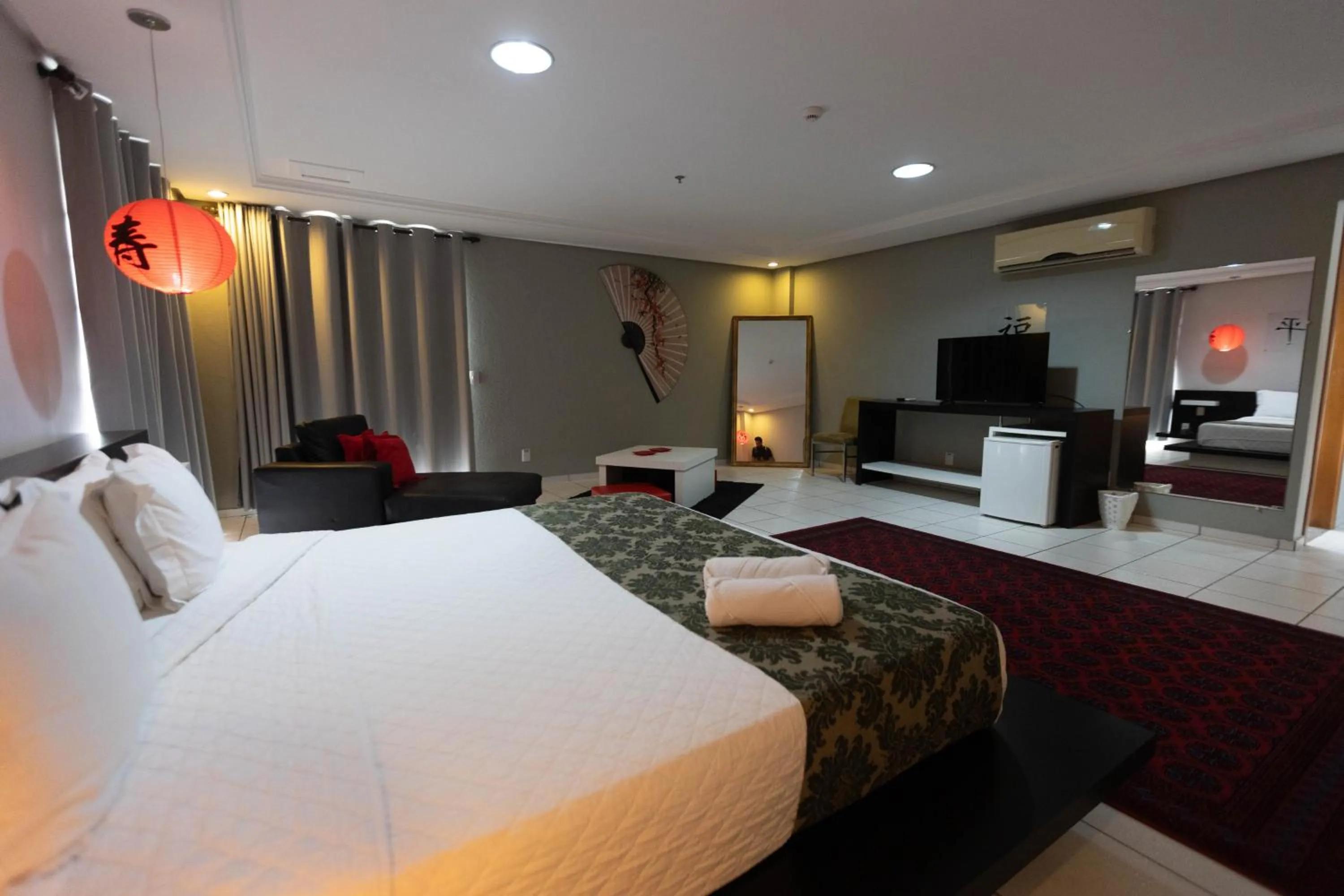 Bed in Hits Pantanal Hotel Aeroporto Cuiabá