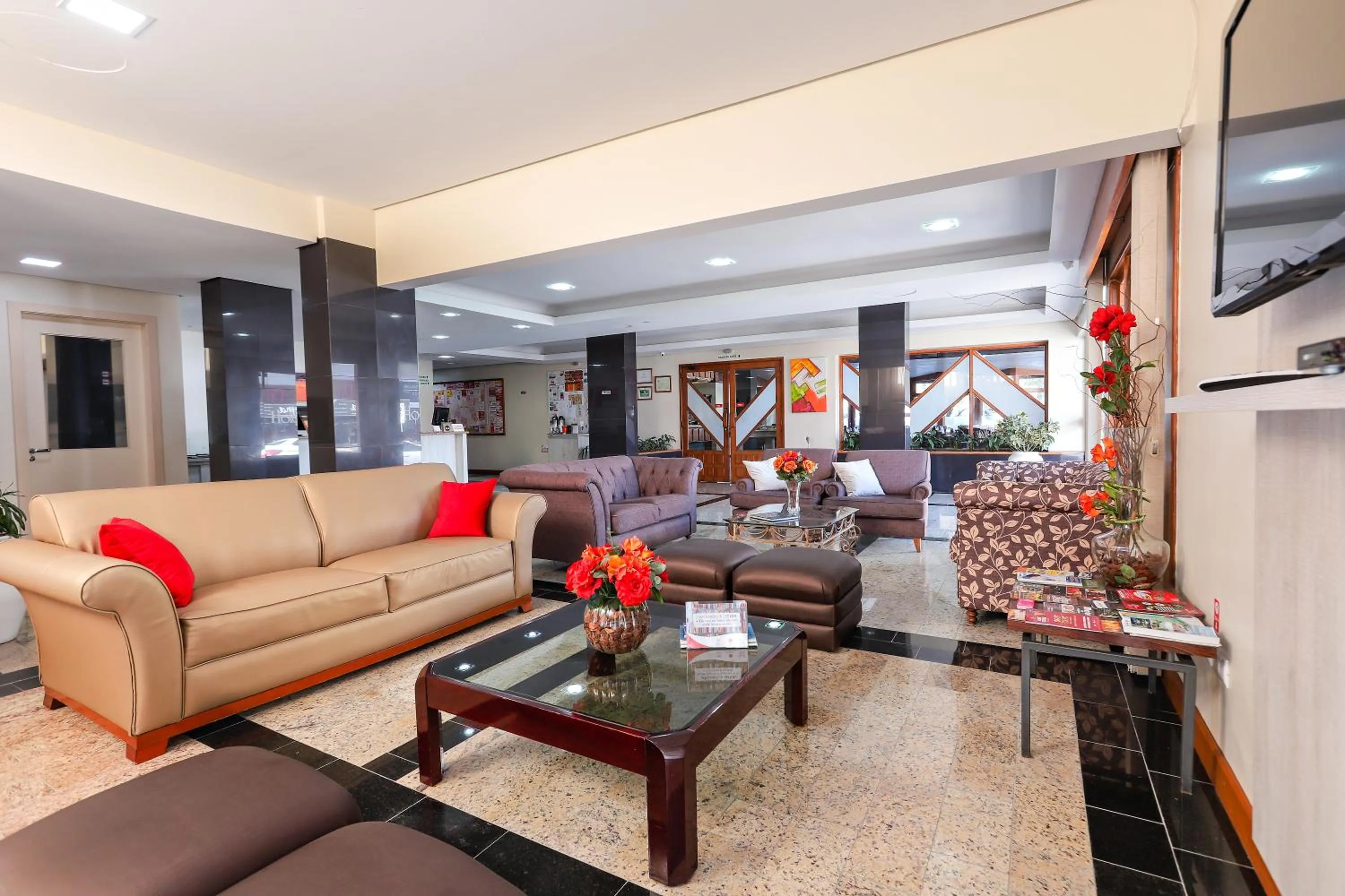 Living room in Hotel Suárez Campo Bom