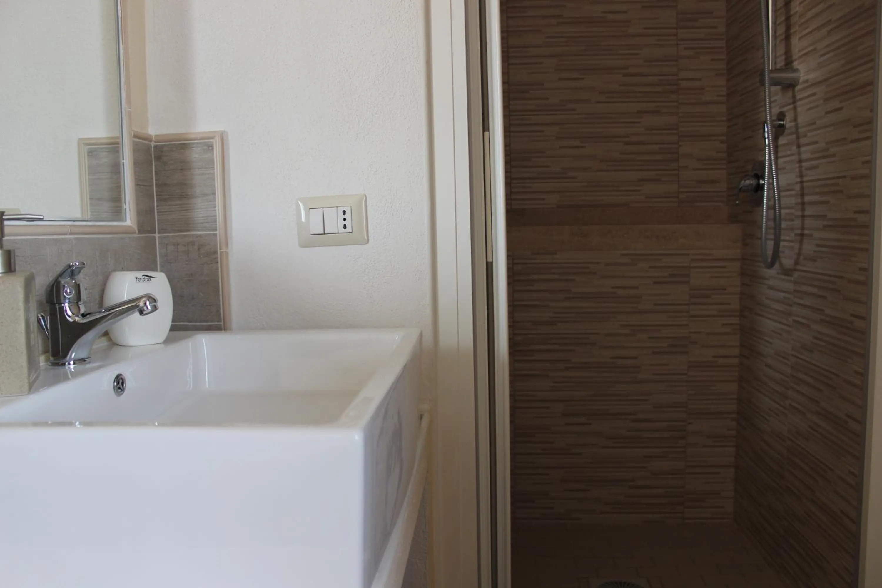 Bathroom in B&B S'arenada