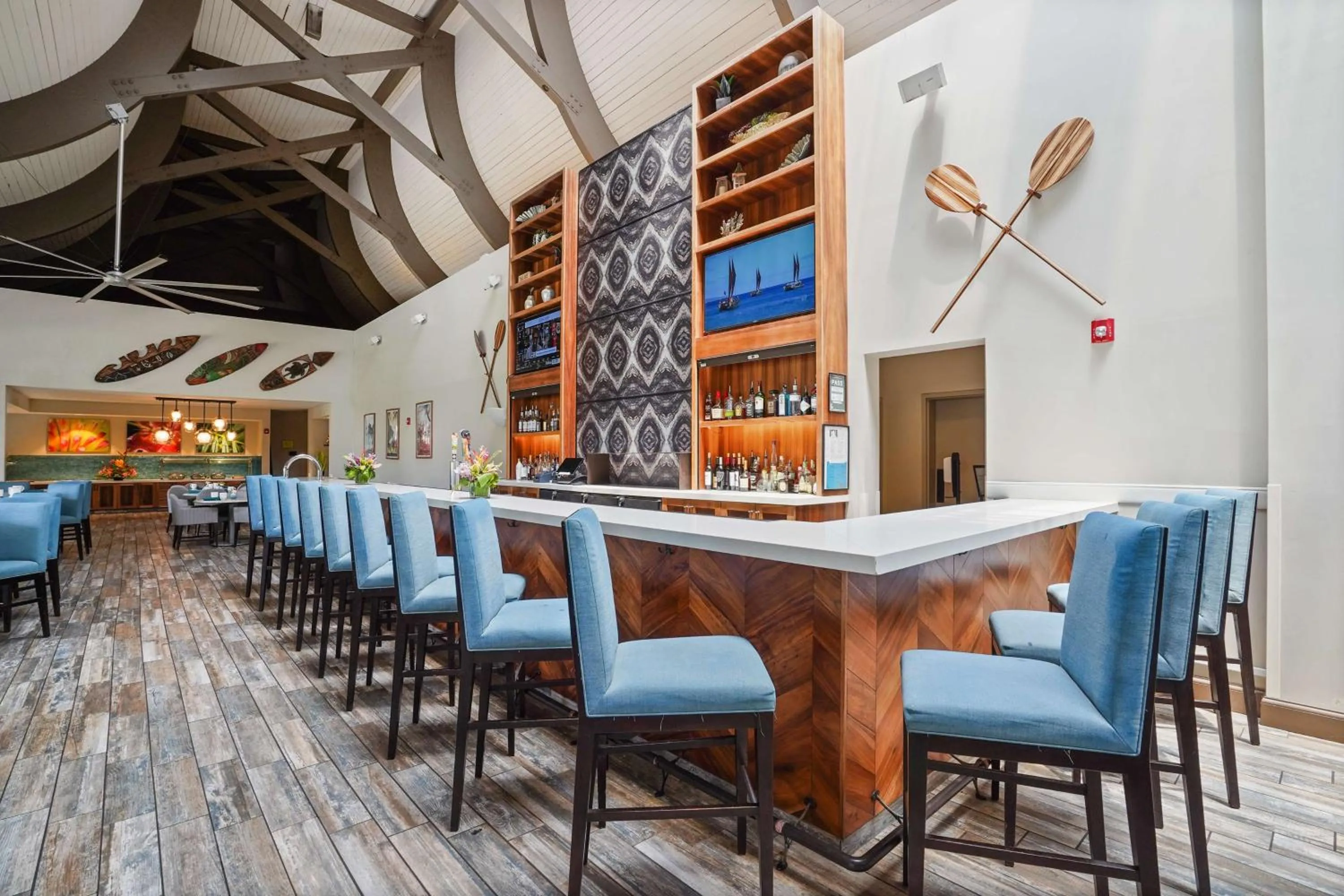 Lounge or bar in Hilton Garden Inn Kauai Wailua Bay, HI