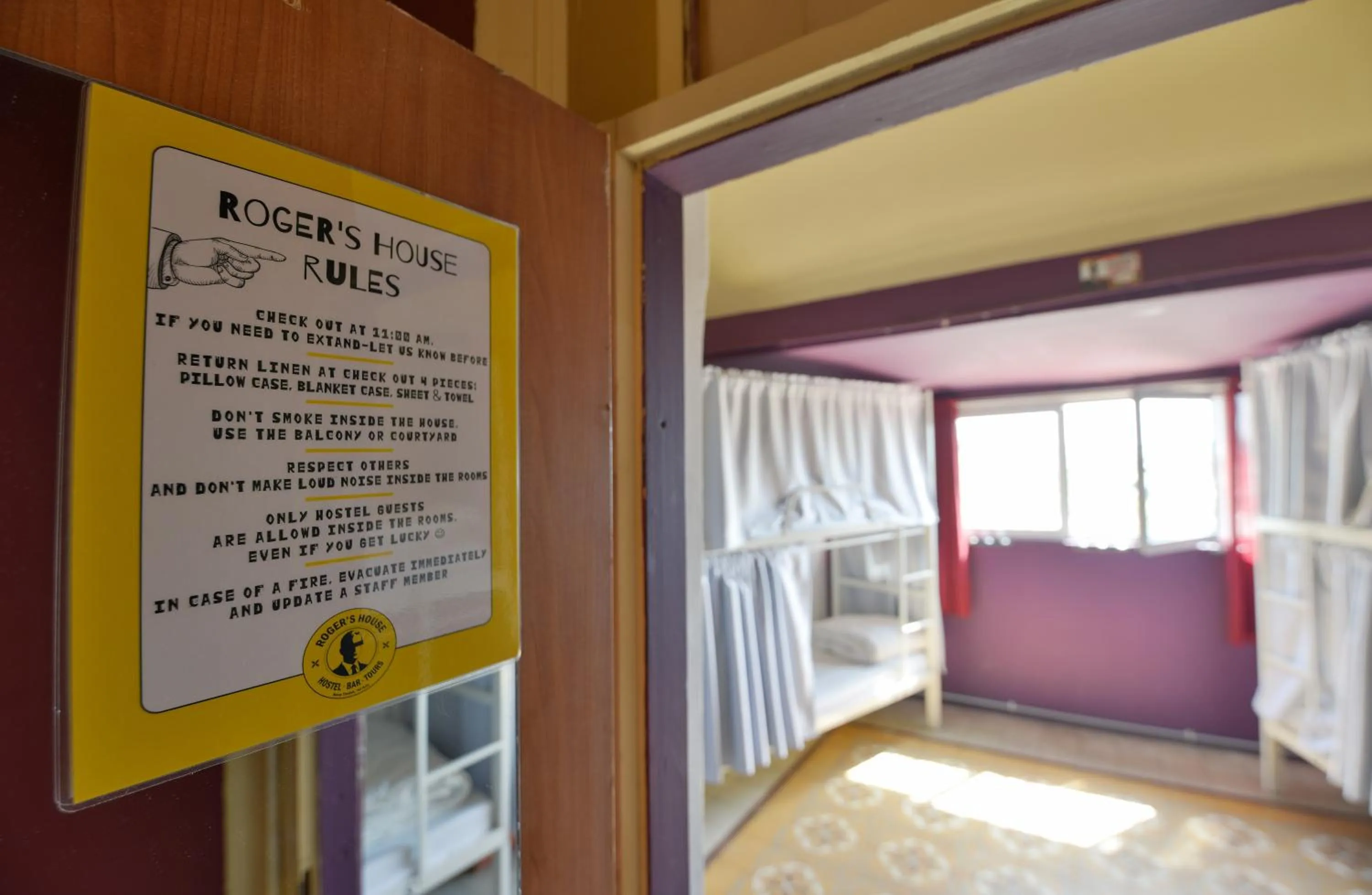 Roger's Hostel Tel Aviv (age 18-45)