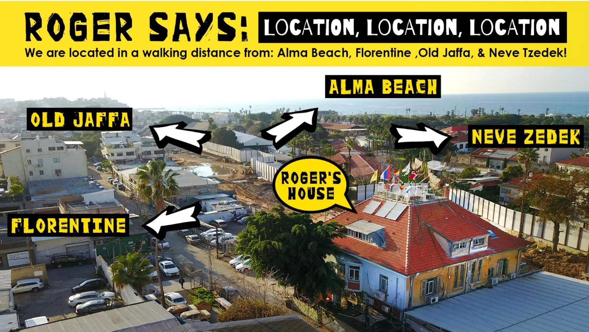 Roger's Hostel Tel Aviv (age 18-45)