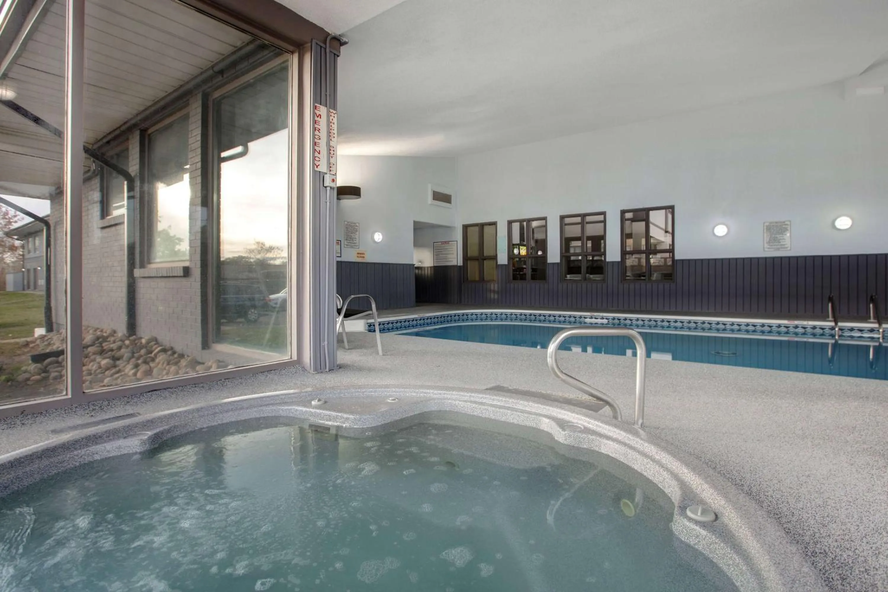 Pool view in Days Inn by Wyndham Barrie