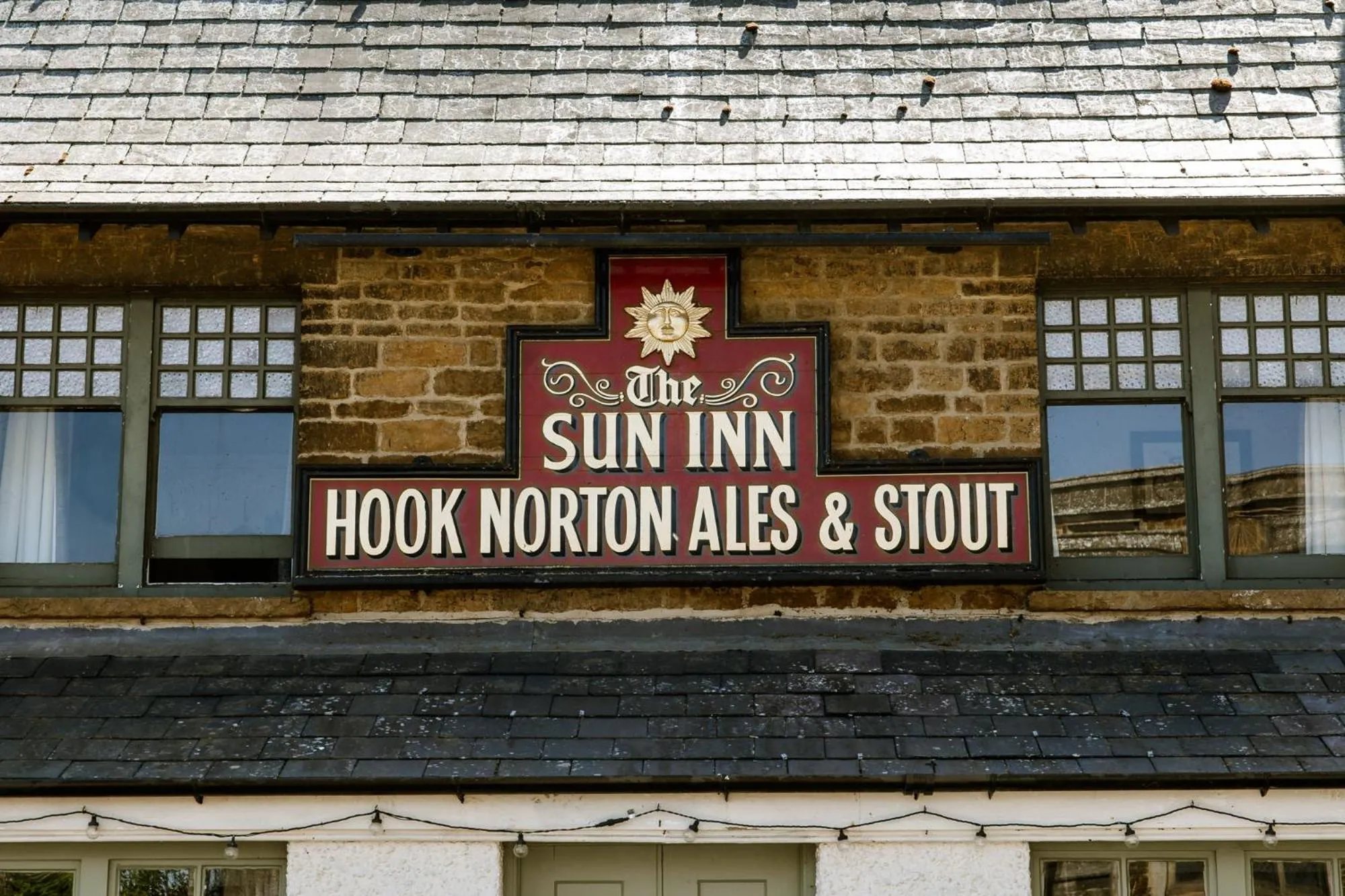 Property building in The Sun Inn At Hook Norton