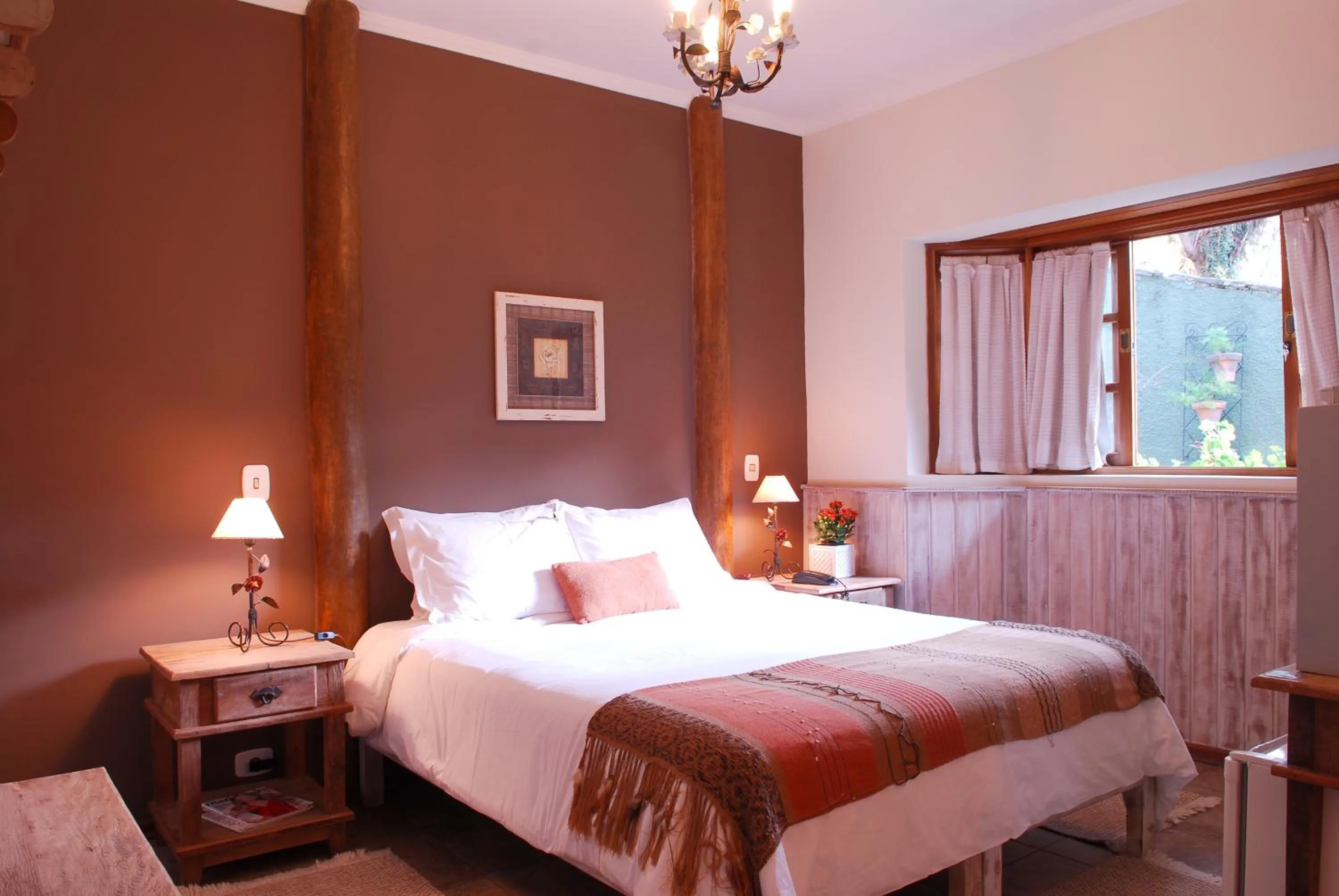 Bed in Pousada Da Pedra