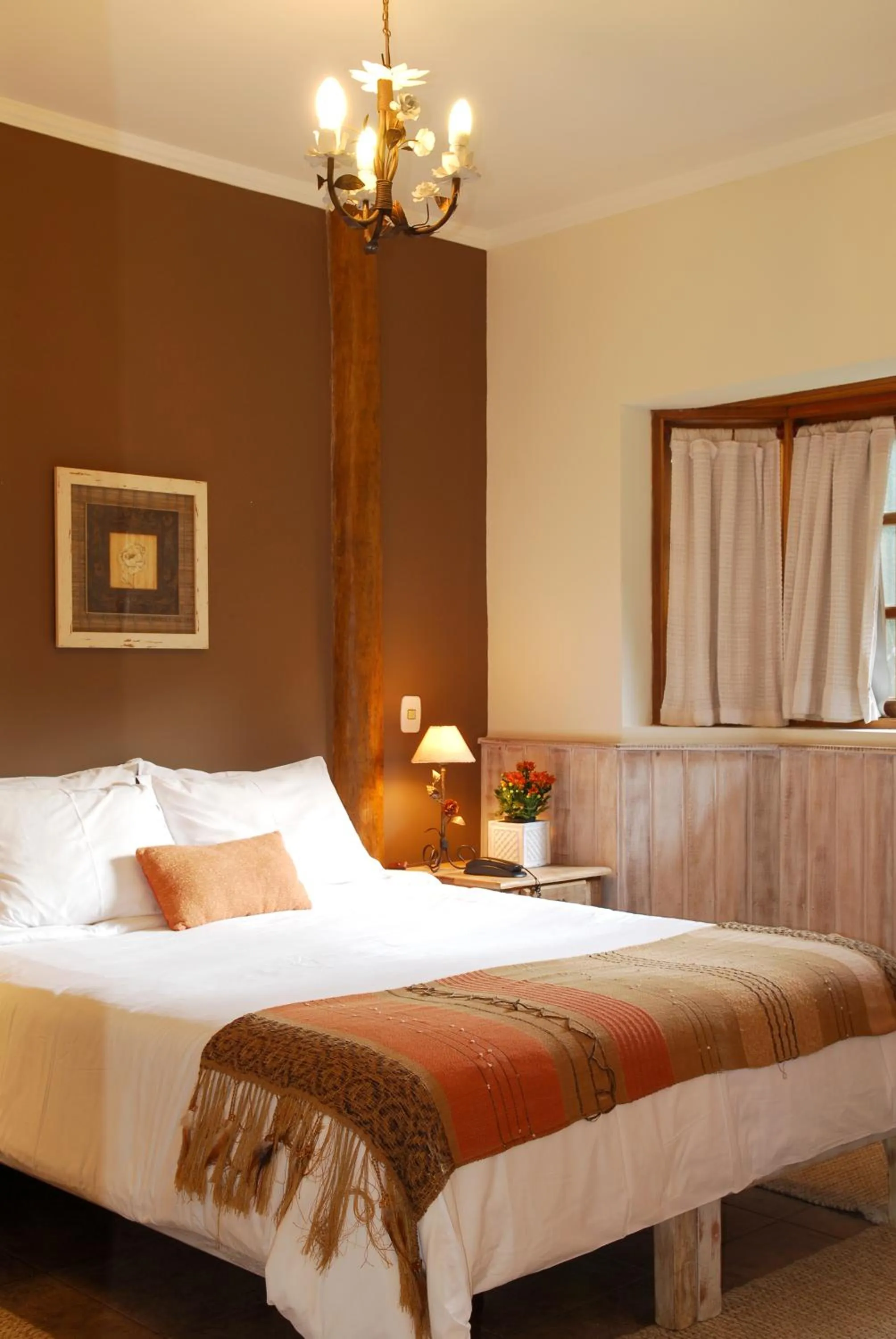 Bed in Pousada Da Pedra