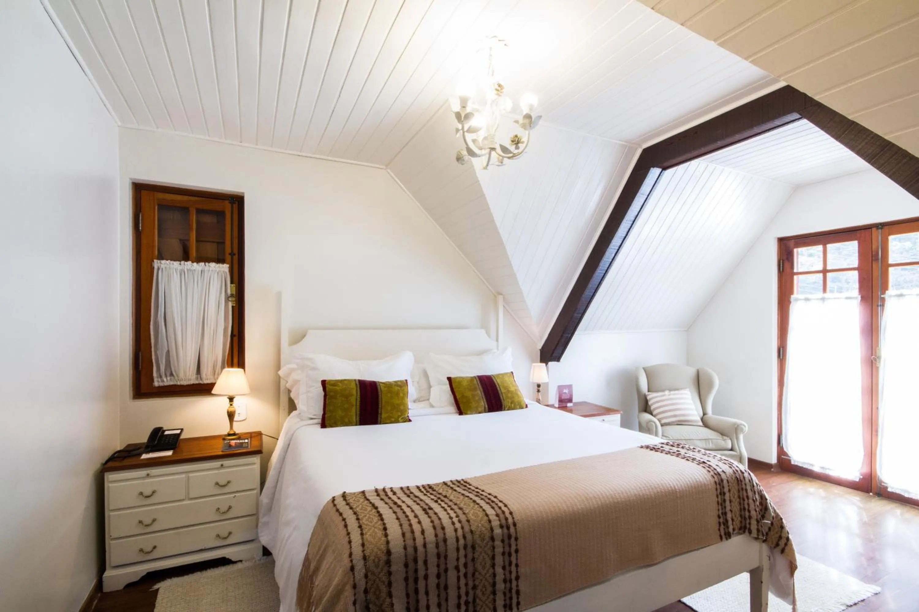 Bed in Pousada Da Pedra