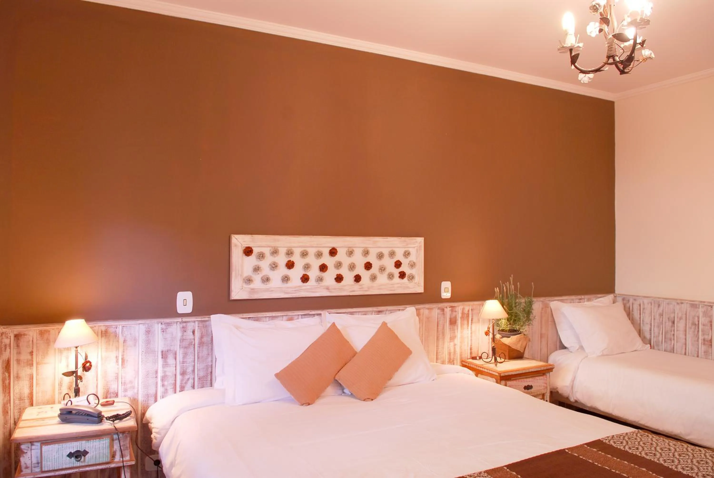 Bed in Pousada Da Pedra