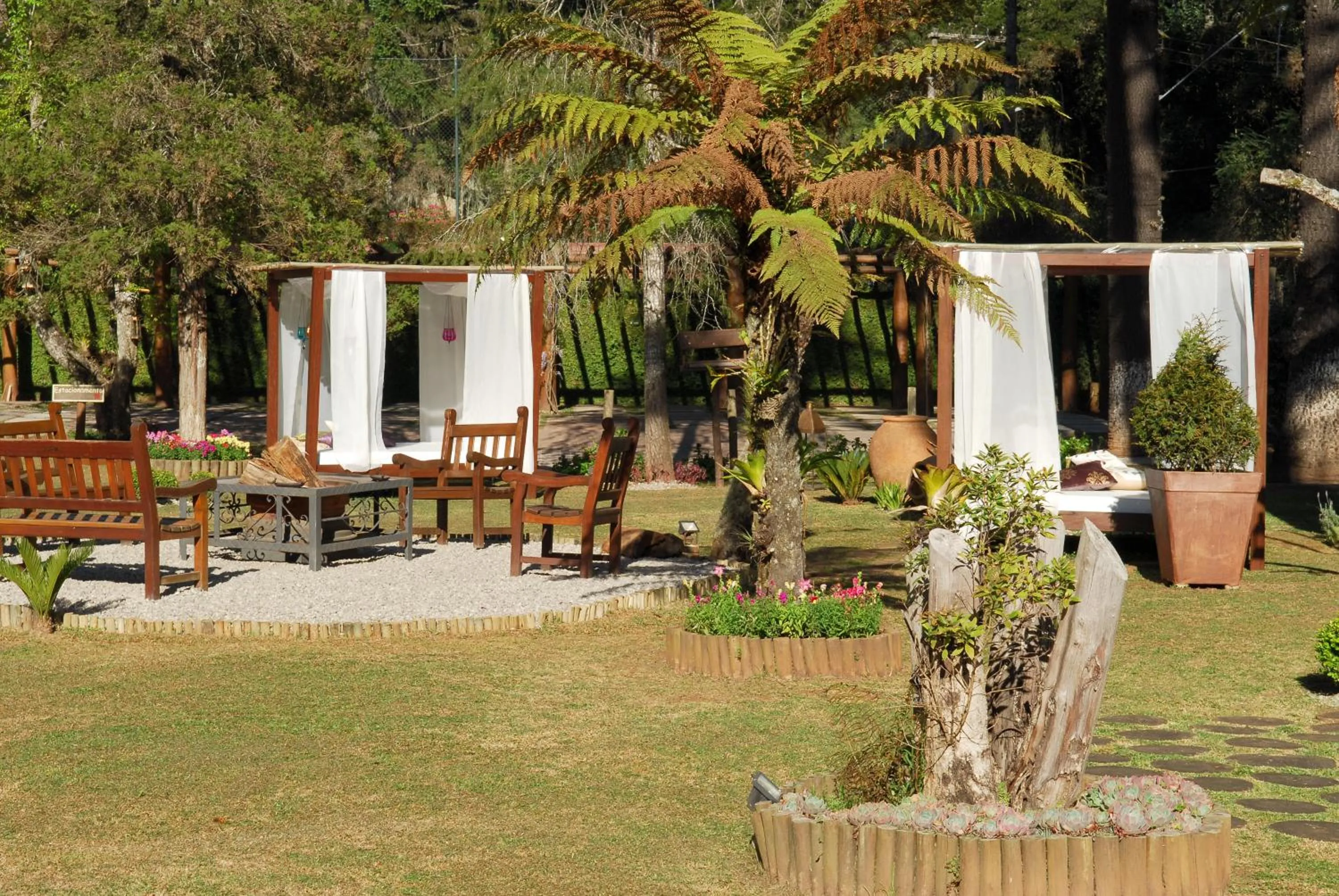 Garden in Pousada Da Pedra