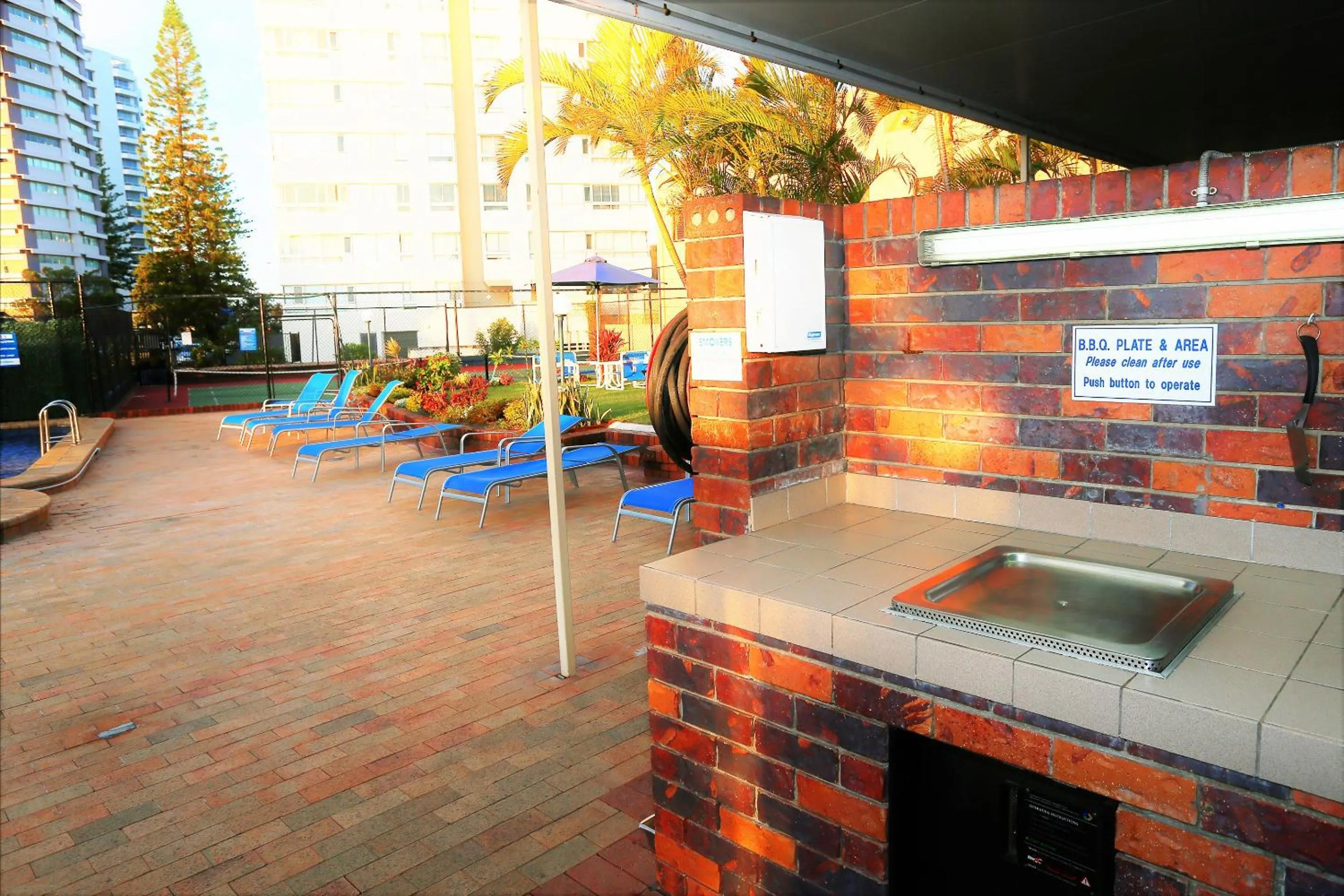 BBQ facilities in Equinox Resort