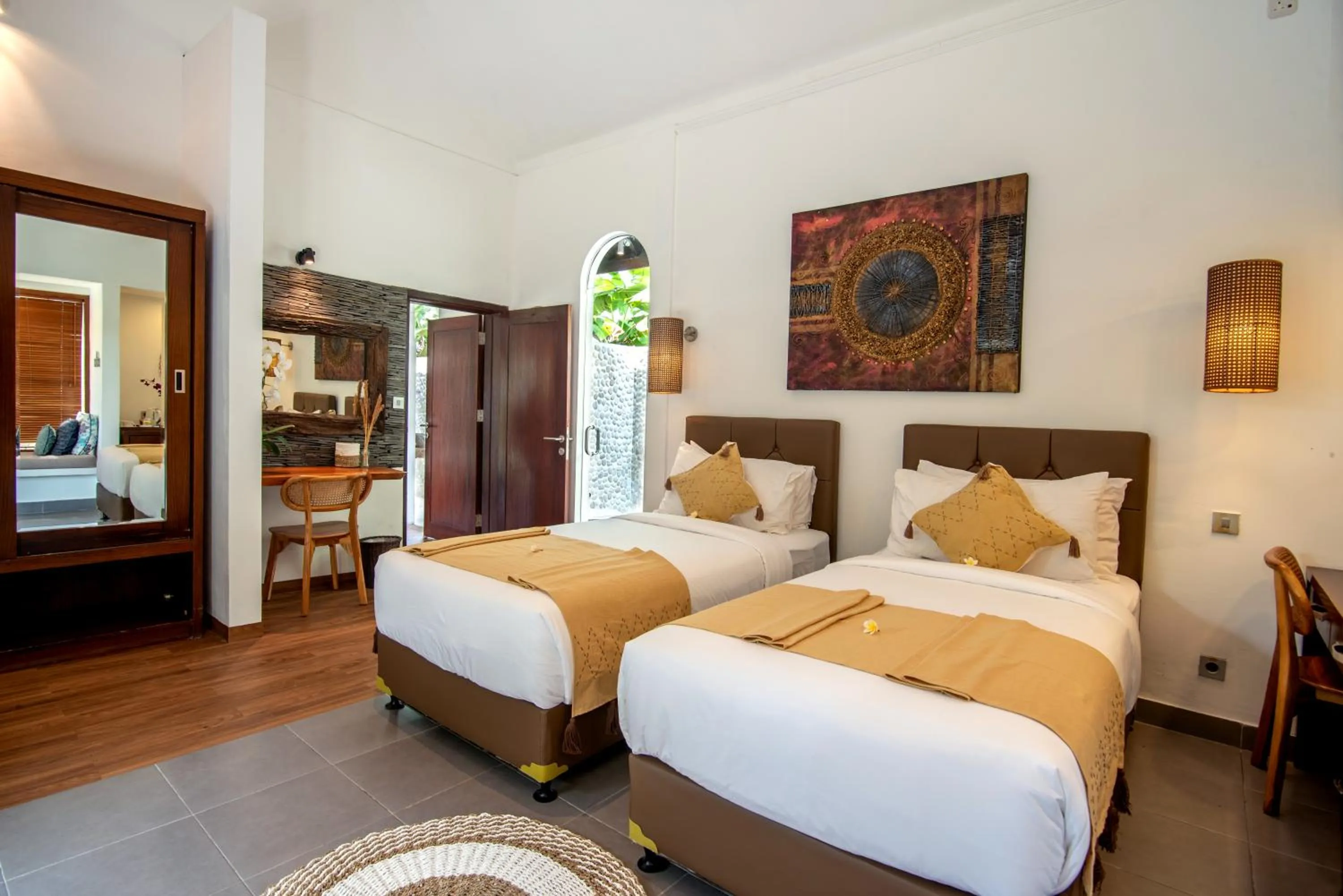 Bedroom, Bed in The Samara Villas & Restaurant