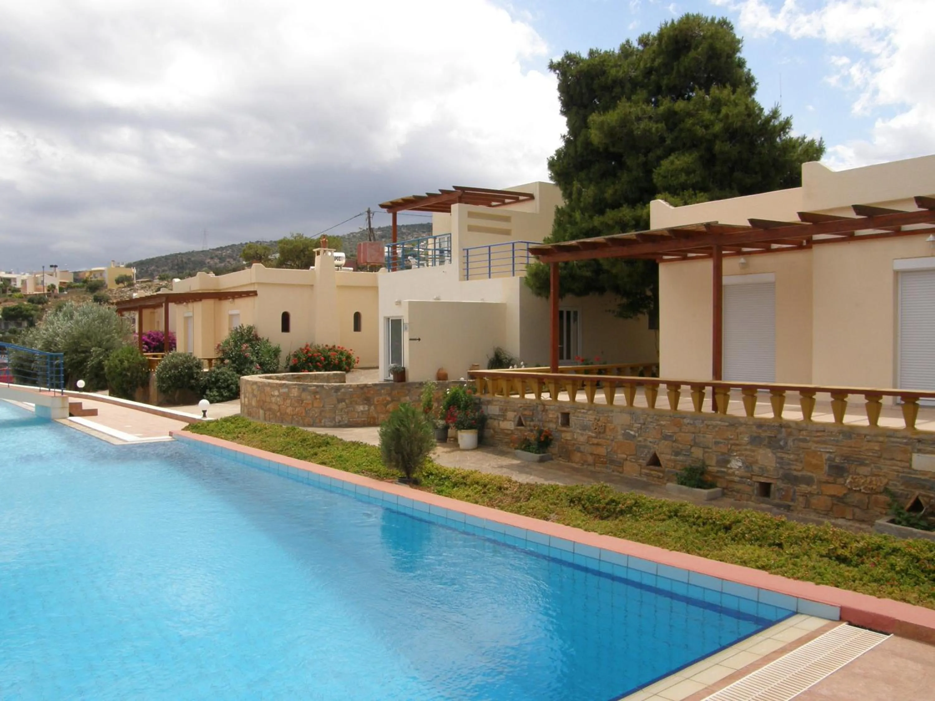 Bird's eye view in Poppy Villas