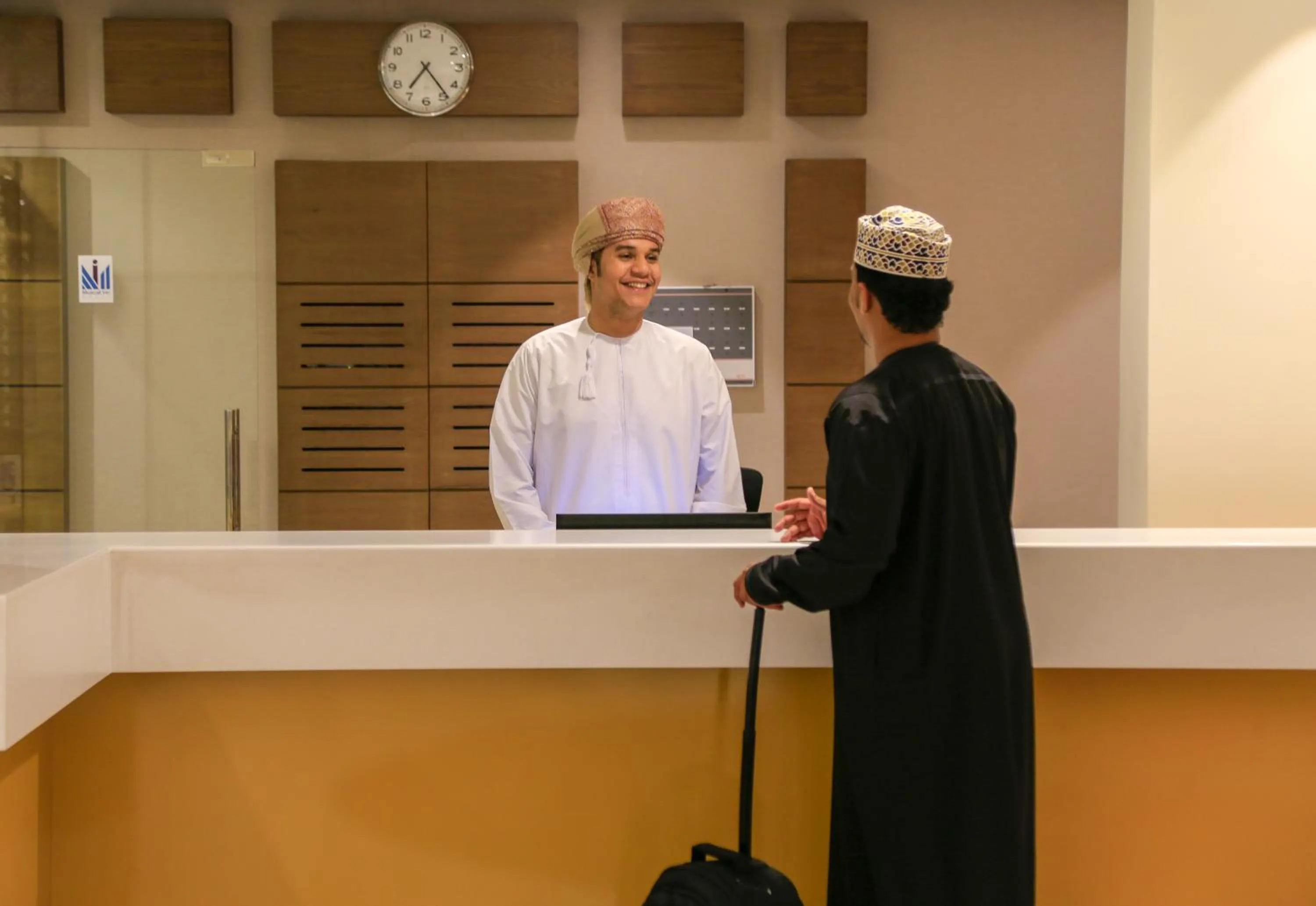 Staff in Muscat Inn Hotel