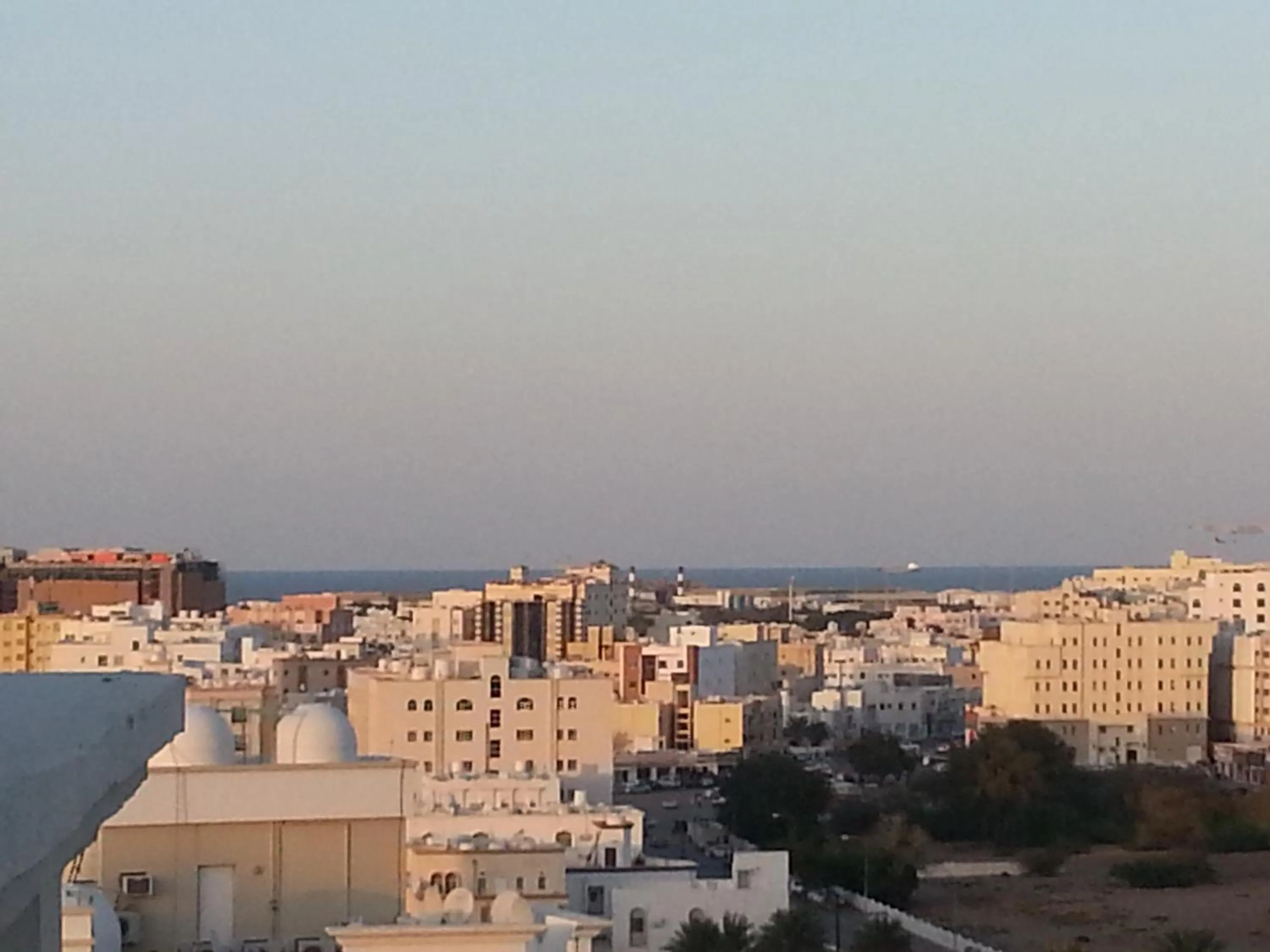 City view in Muscat Inn Hotel