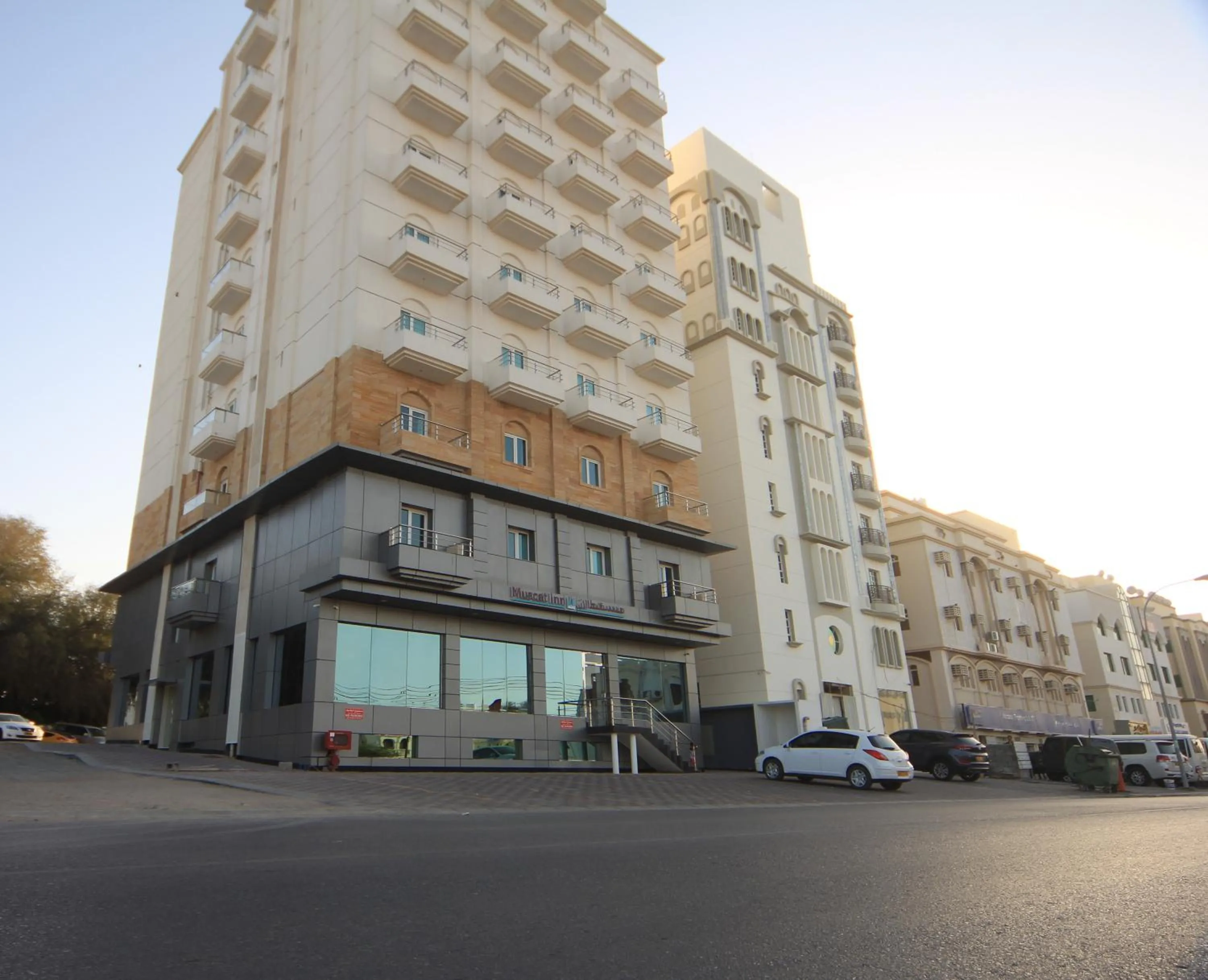 Property building in Muscat Inn Hotel
