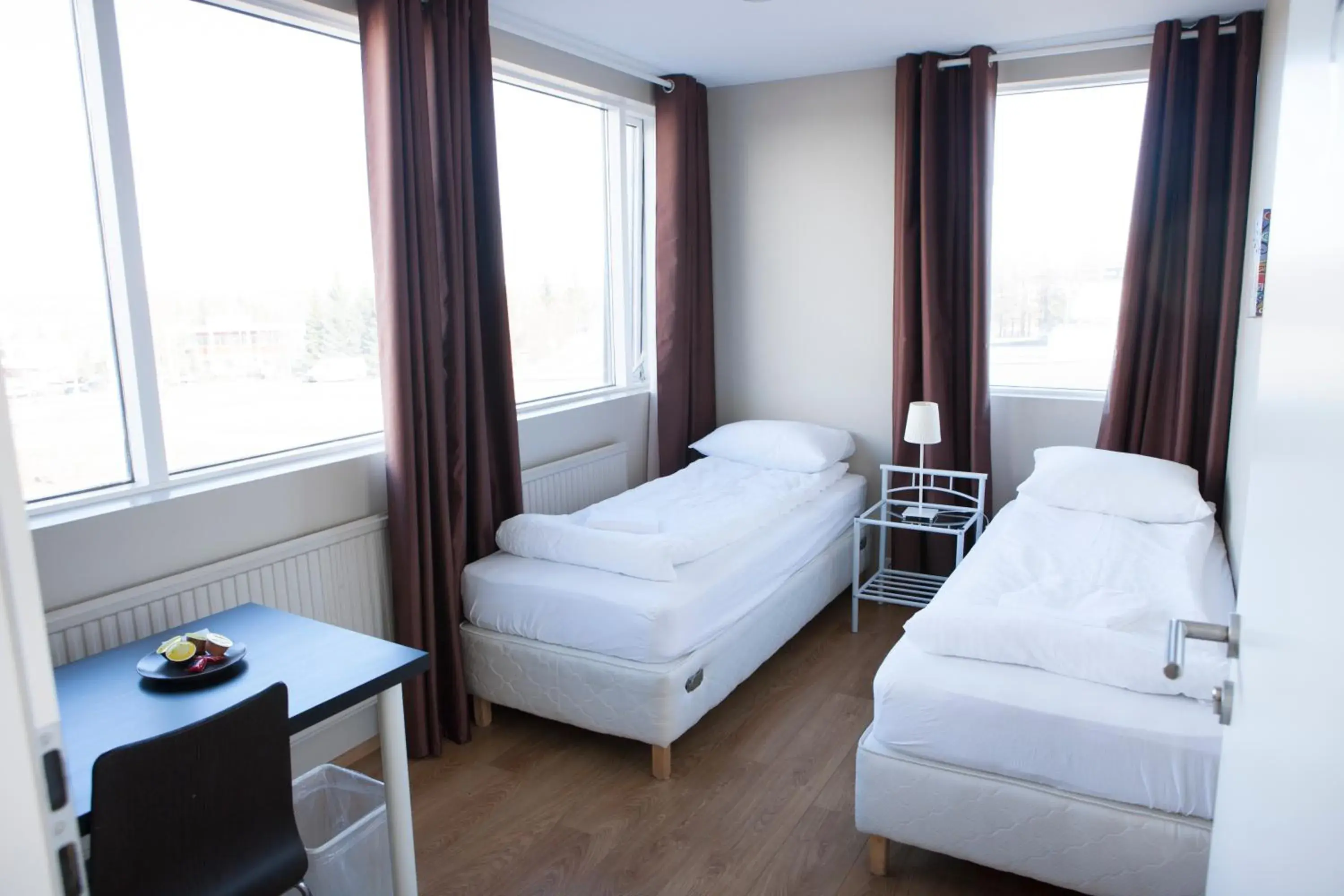 Twin Room with Shared Toilet in Lyngás Guesthouse Twin Room with Shared Toilet in Lyngás Guesthouse