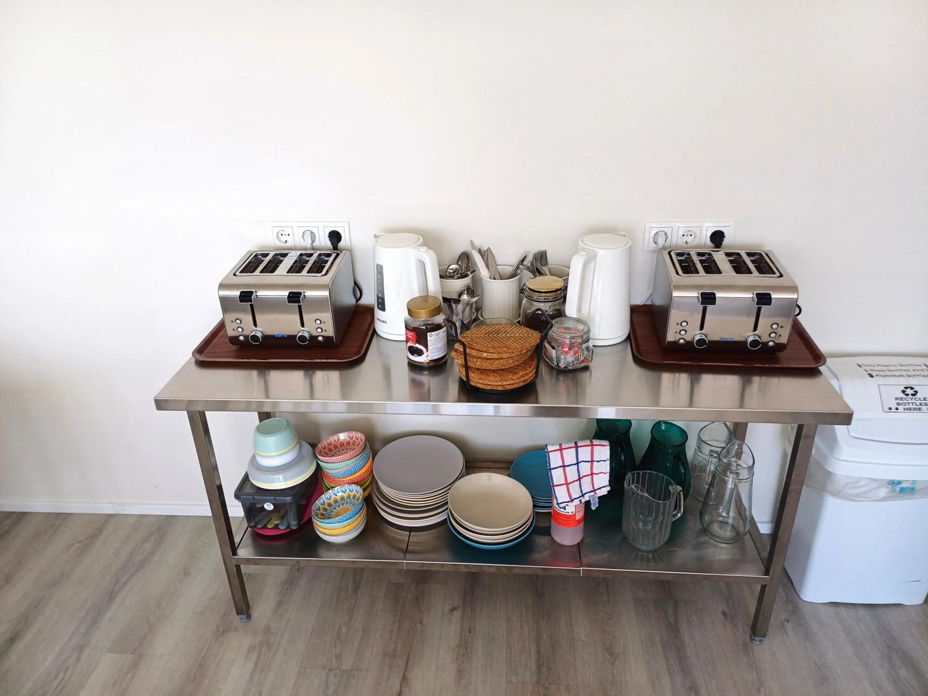 Dining area in Lyngás Guesthouse