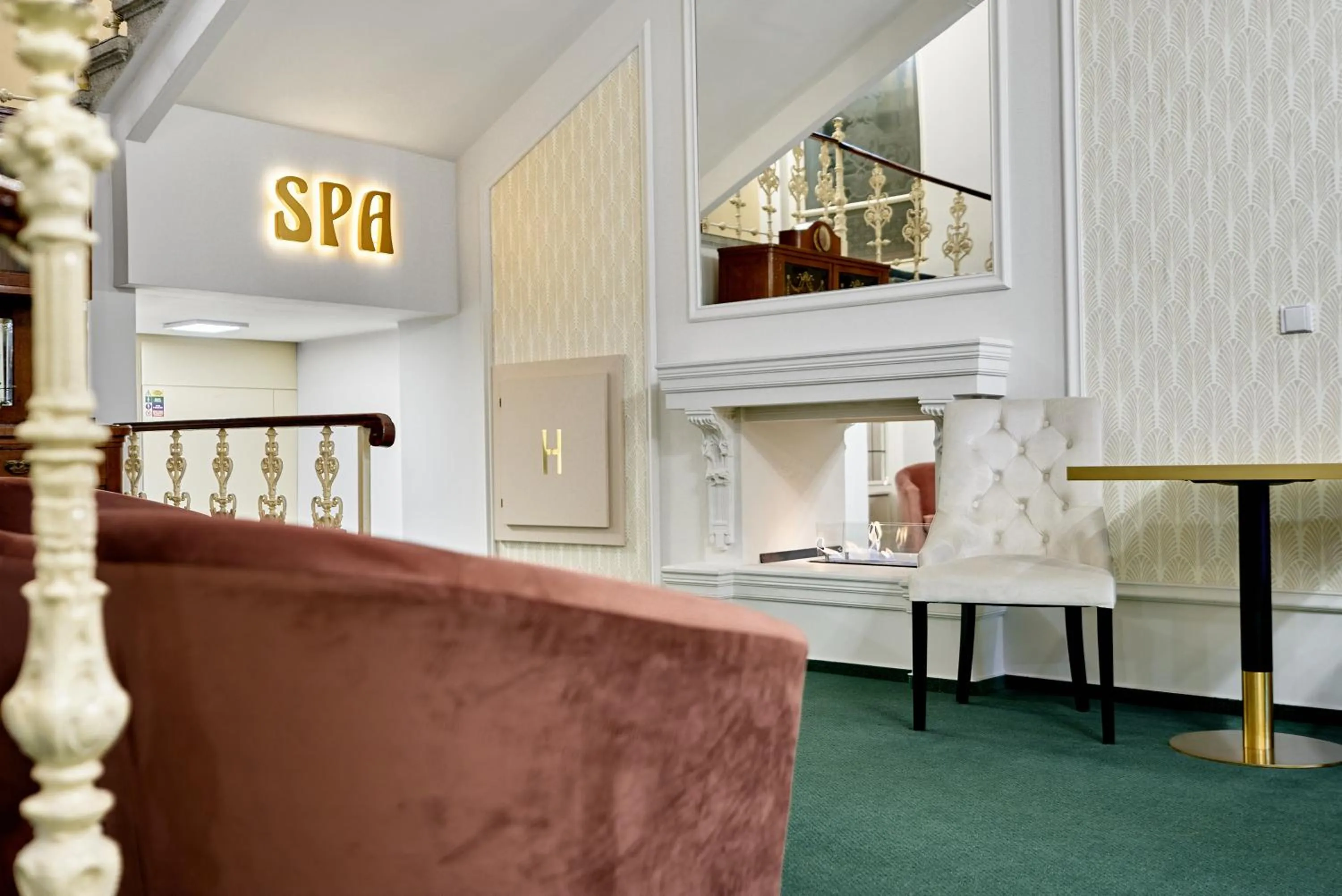 Lobby or reception in Hotel Maxim