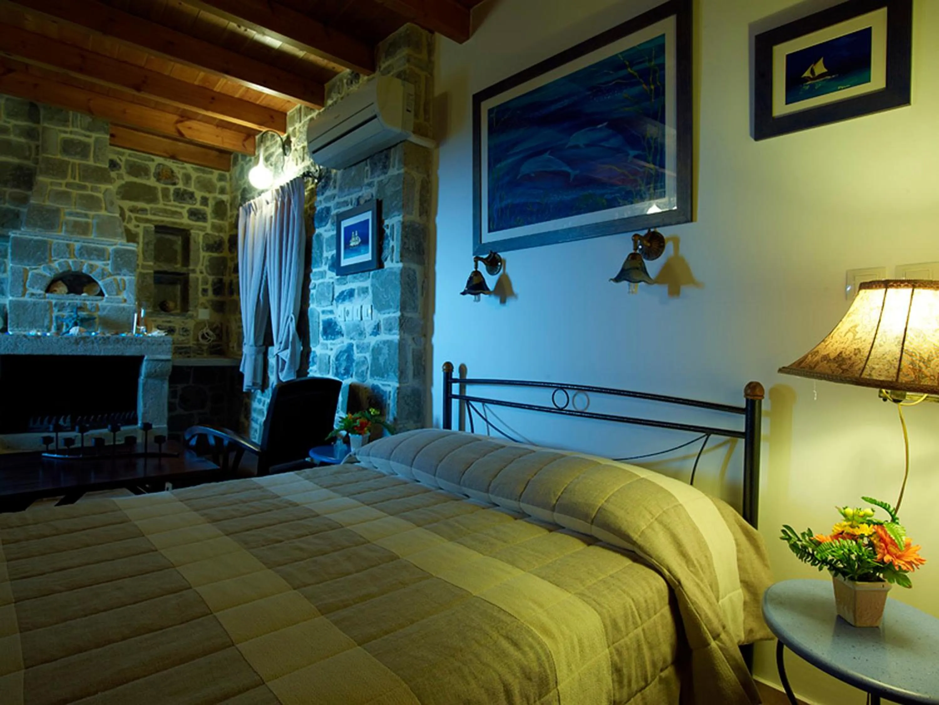 Bedroom, Bed in Diktynna Traditional Villas