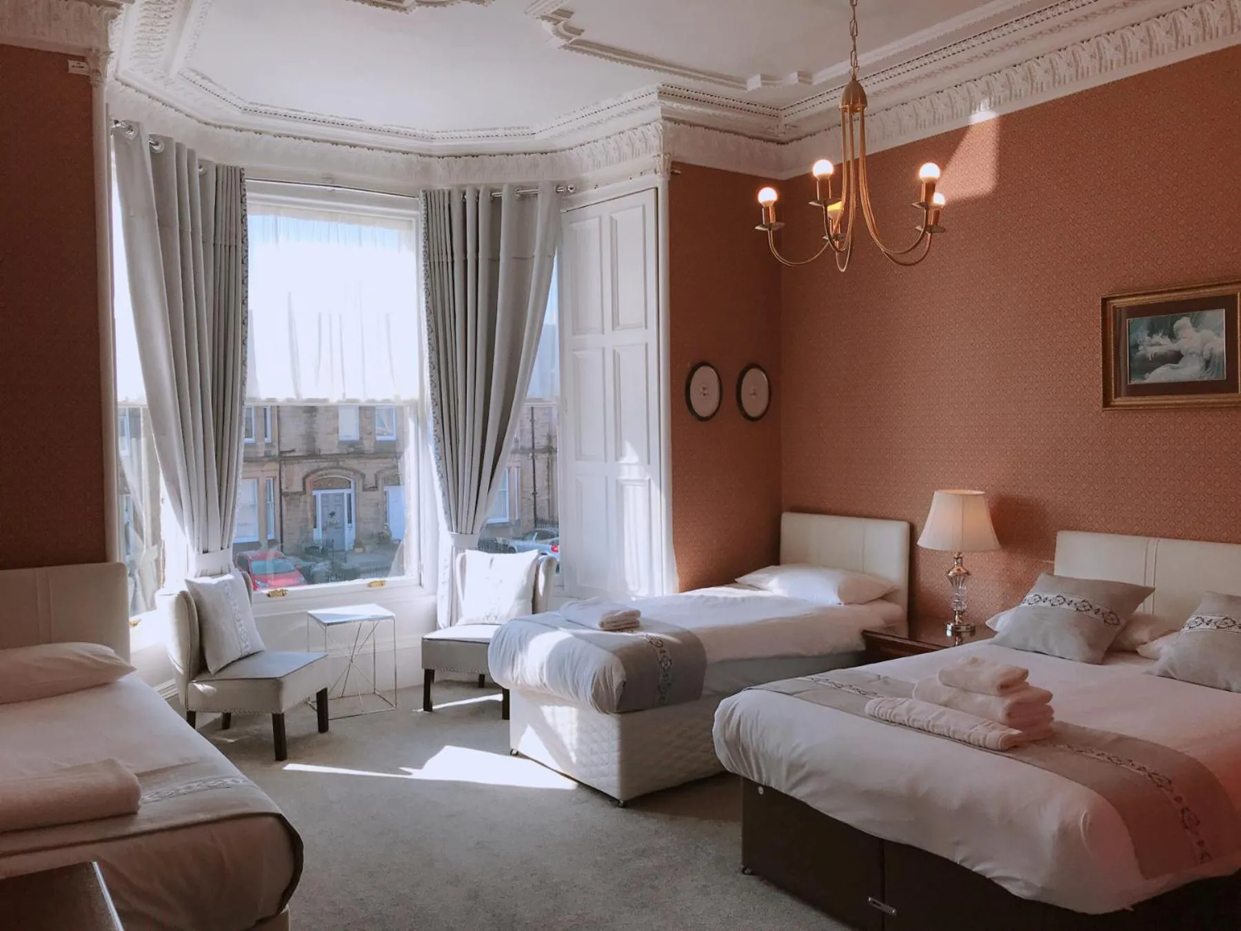 Bed in Alexander Guest House