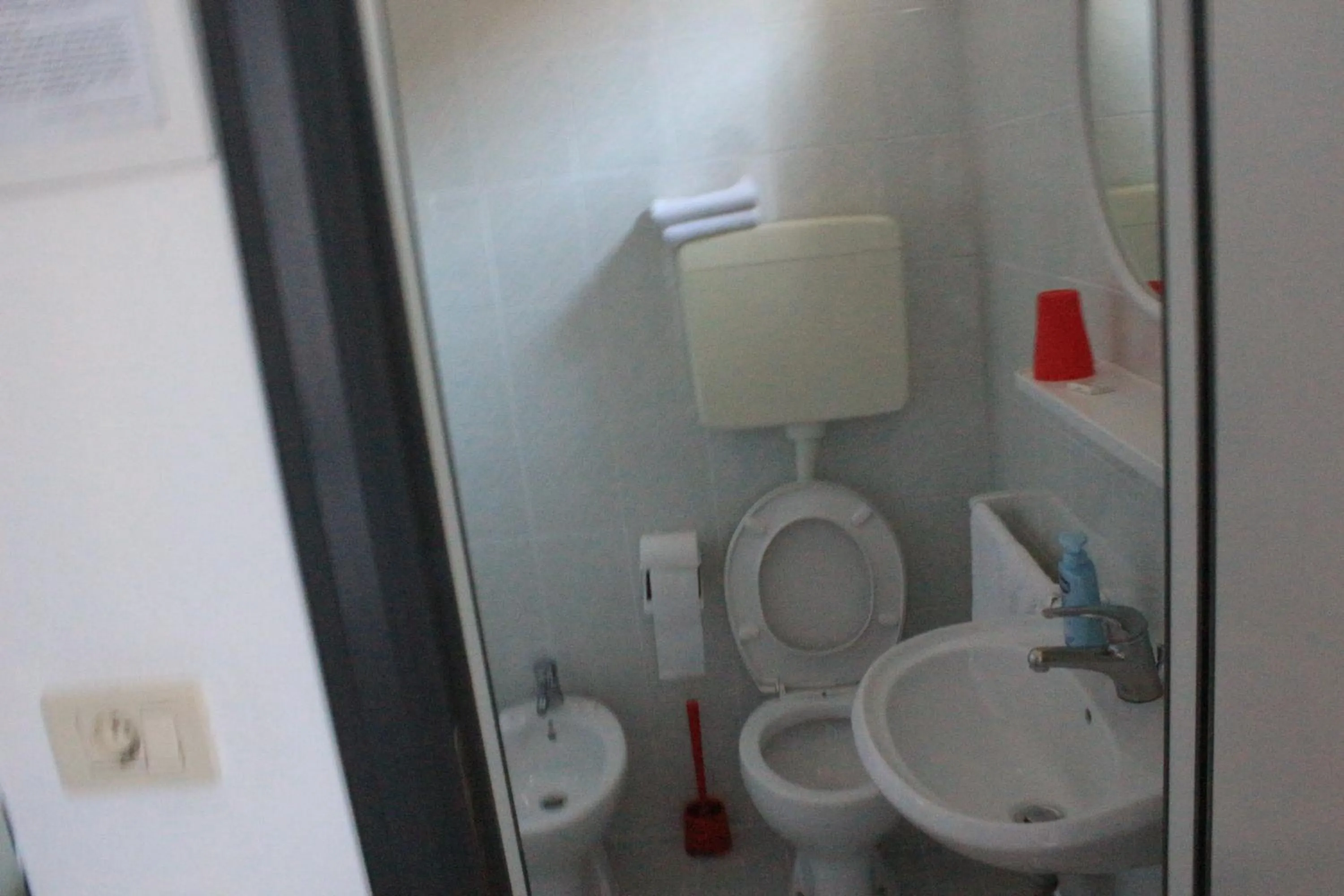 Bathroom in Pensione Fiorella Rimini