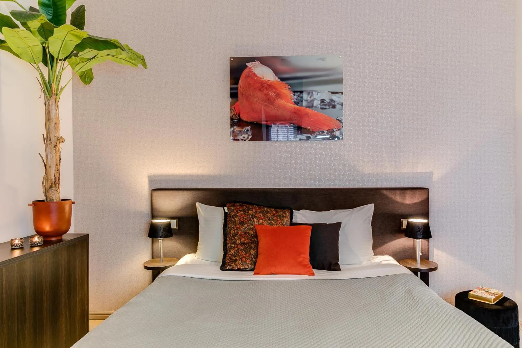 Bedroom, Bed in Brasss Hotel Suites