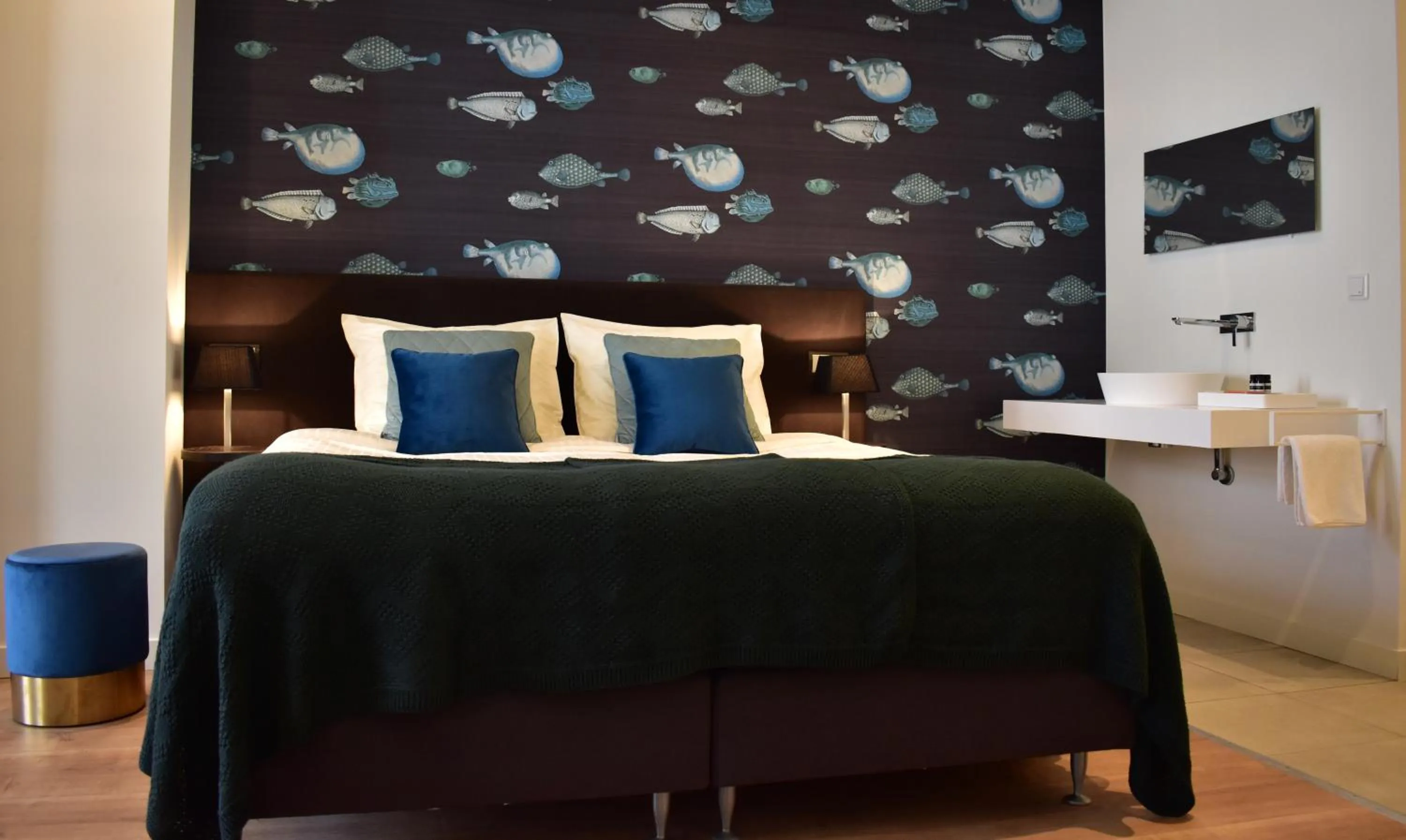 Photo of the whole room, Bed in Brasss Hotel Suites