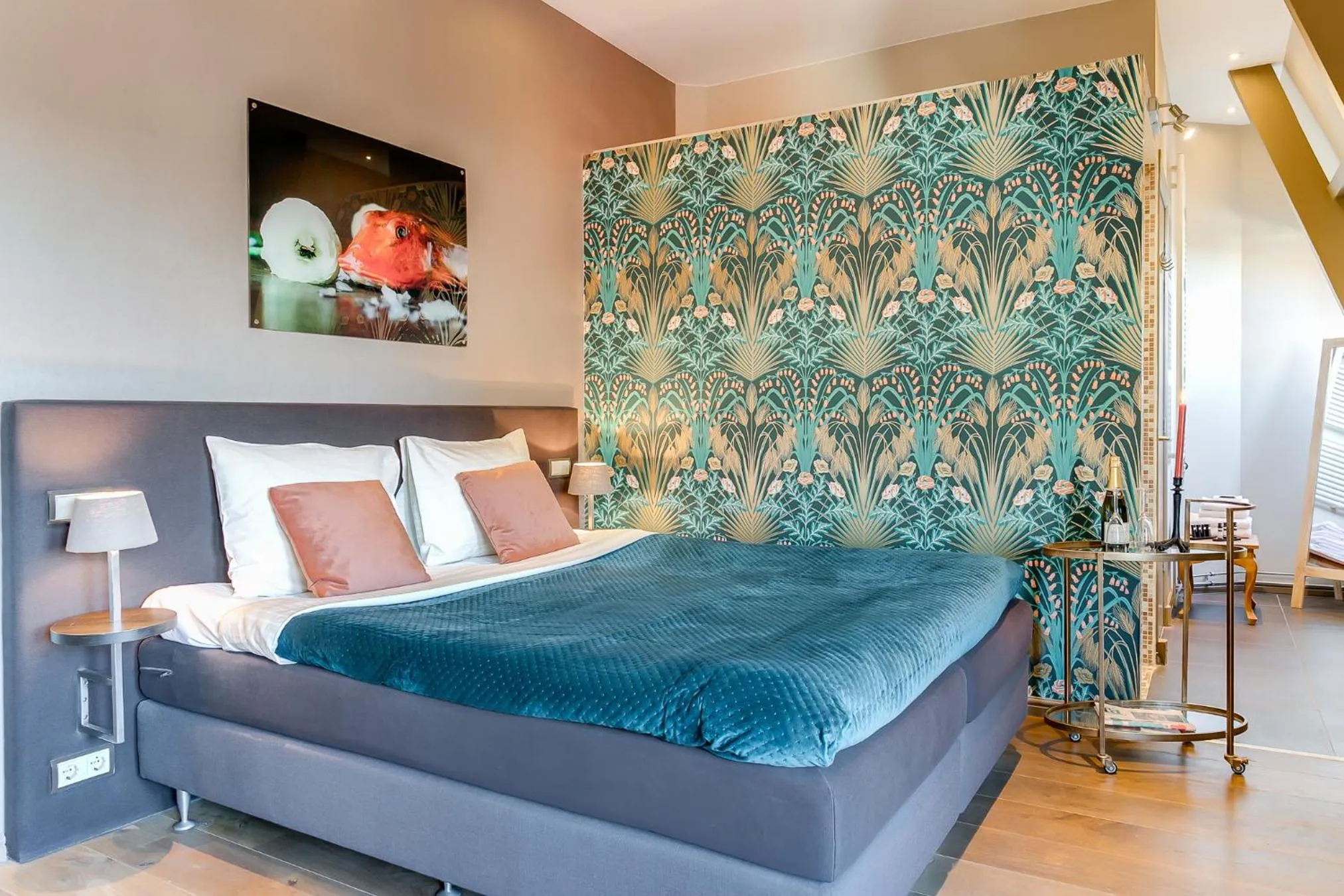 Bedroom, Bed in Brasss Hotel Suites