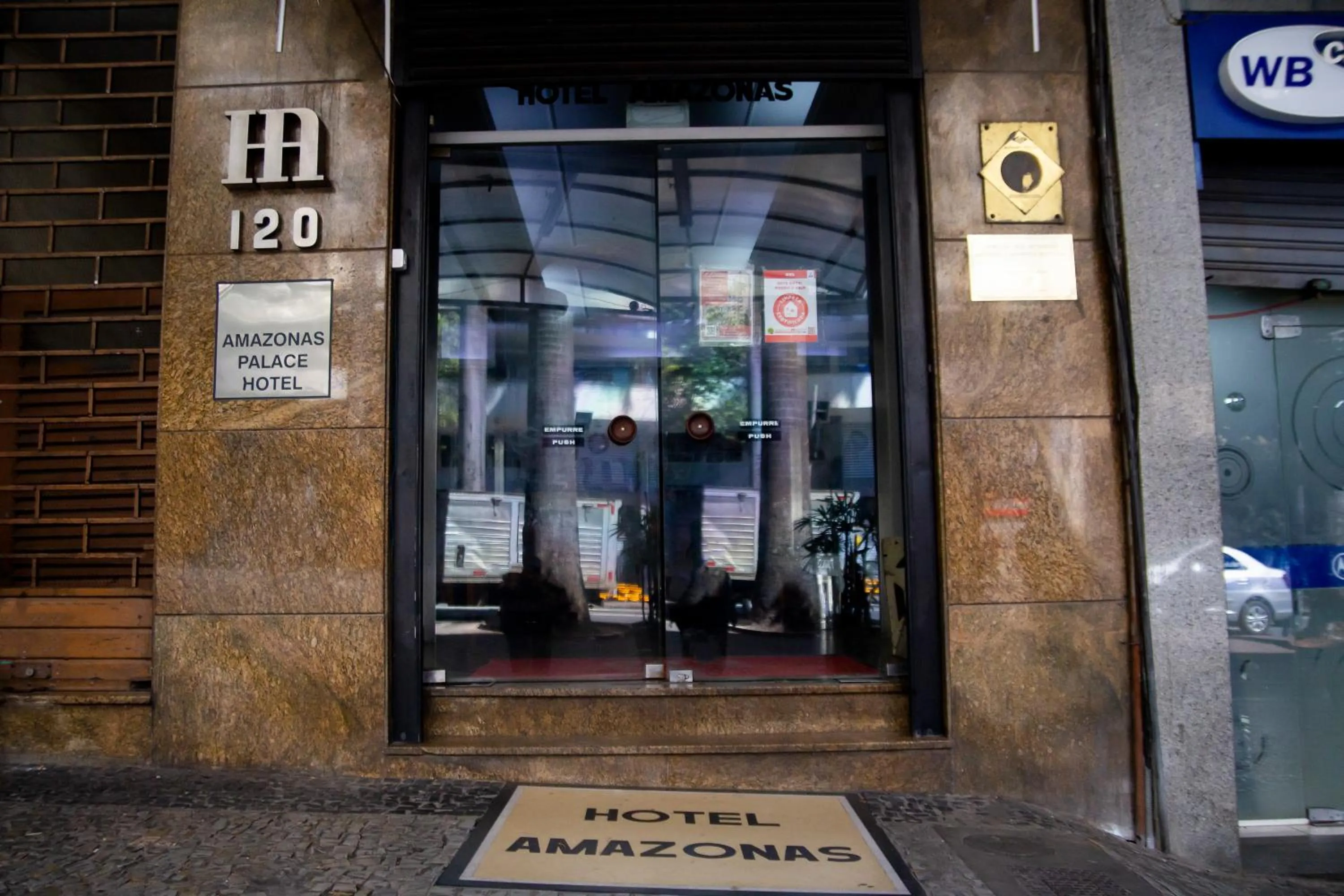 Facade/entrance in Amazonas Palace Hotel Belo Horizonte - Avenida Amazonas
