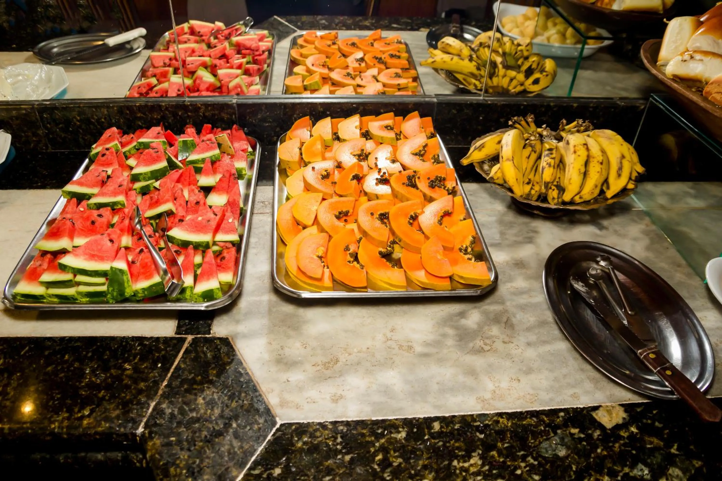 Buffet breakfast in Amazonas Palace Hotel Belo Horizonte - Avenida Amazonas