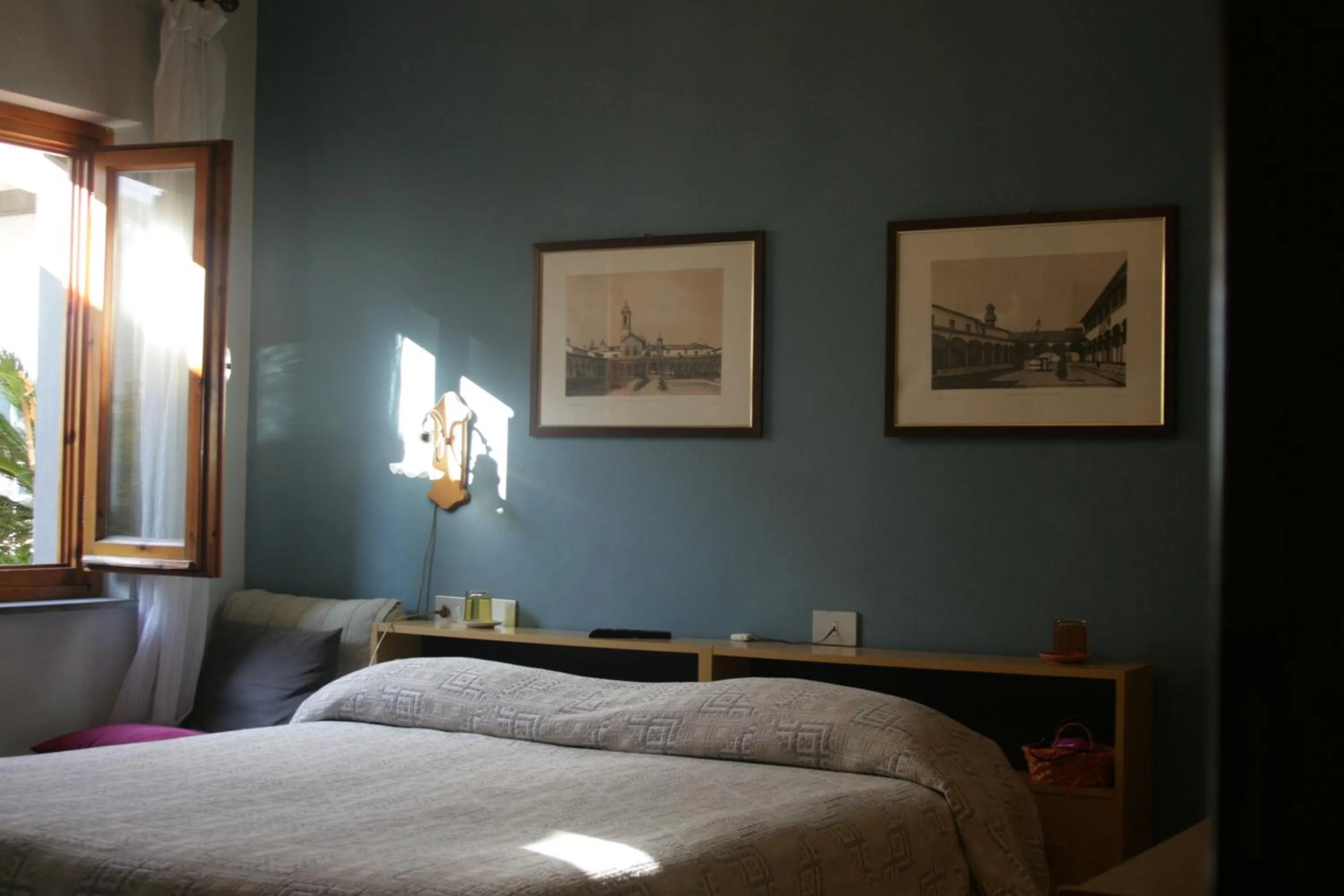 Bed in Albergo Villa Sorriso