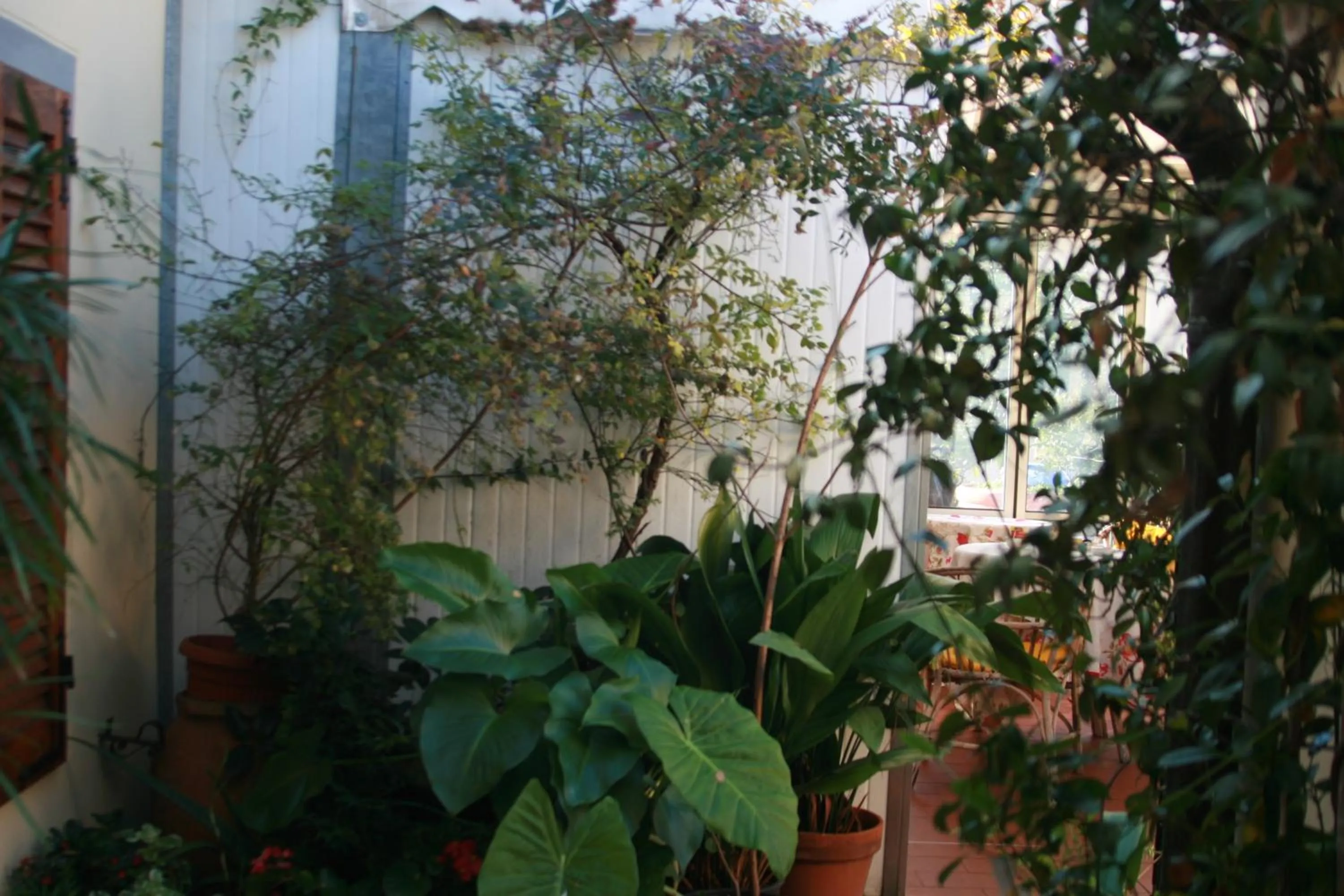 Decorative detail in Albergo Villa Sorriso