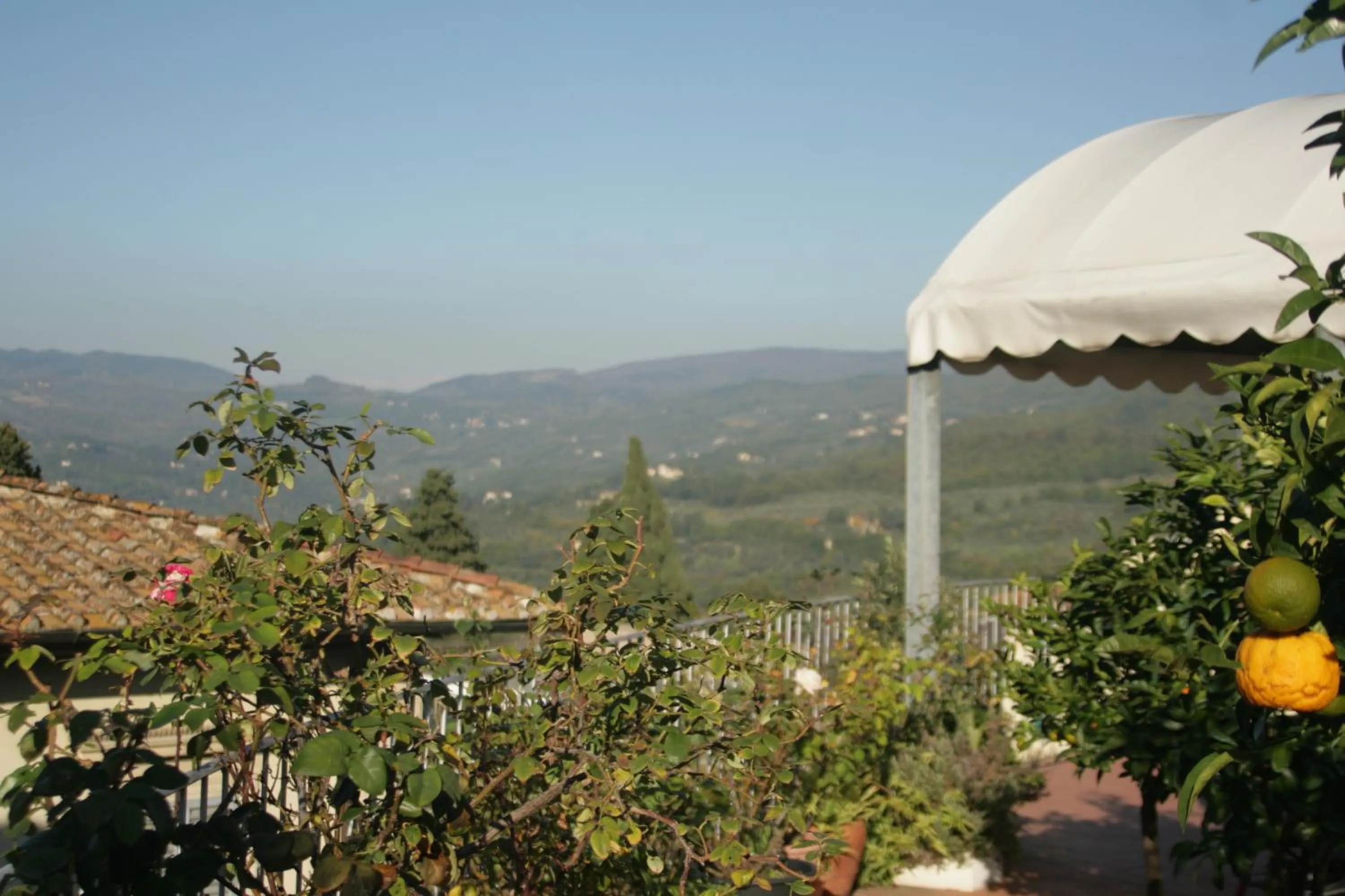 Balcony/Terrace in Albergo Villa Sorriso