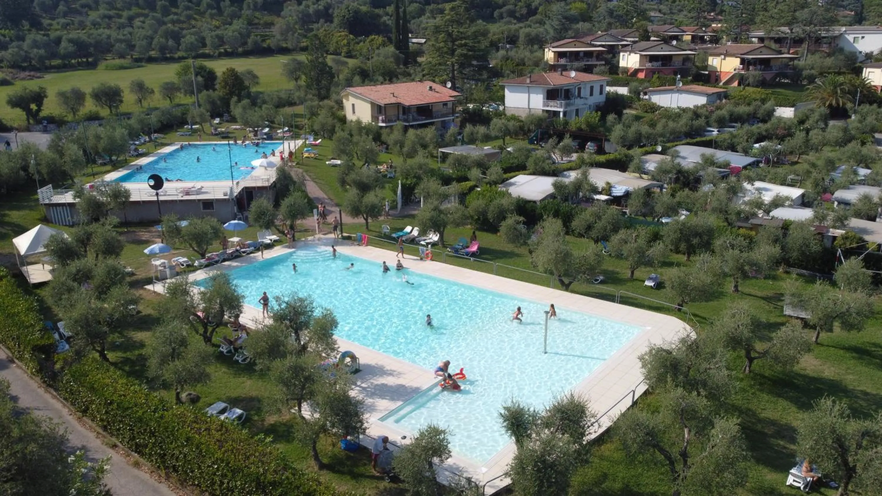 Swimming pool in Villenpark Sanghen