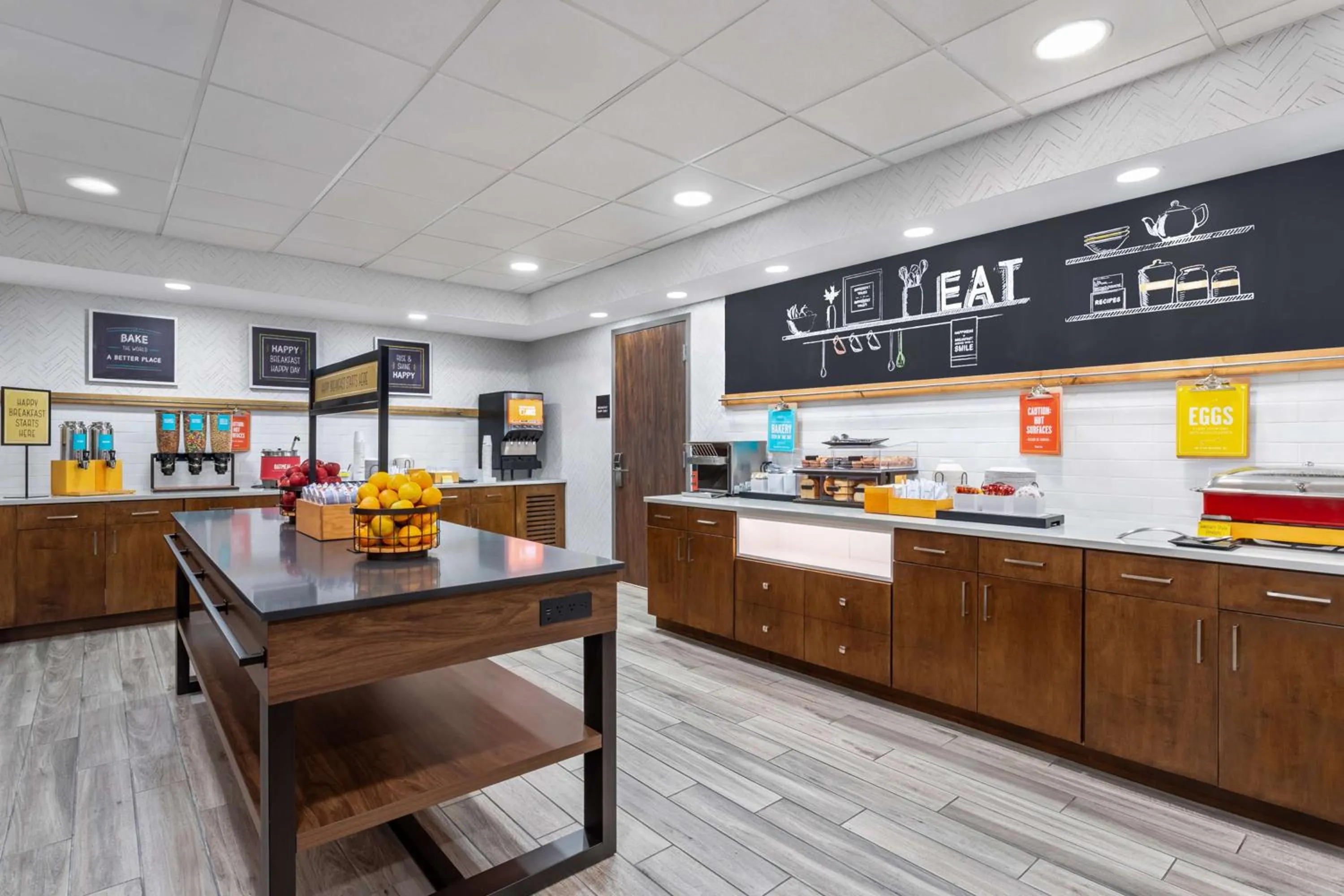 Breakfast in Hampton Inn & Suites Richmond