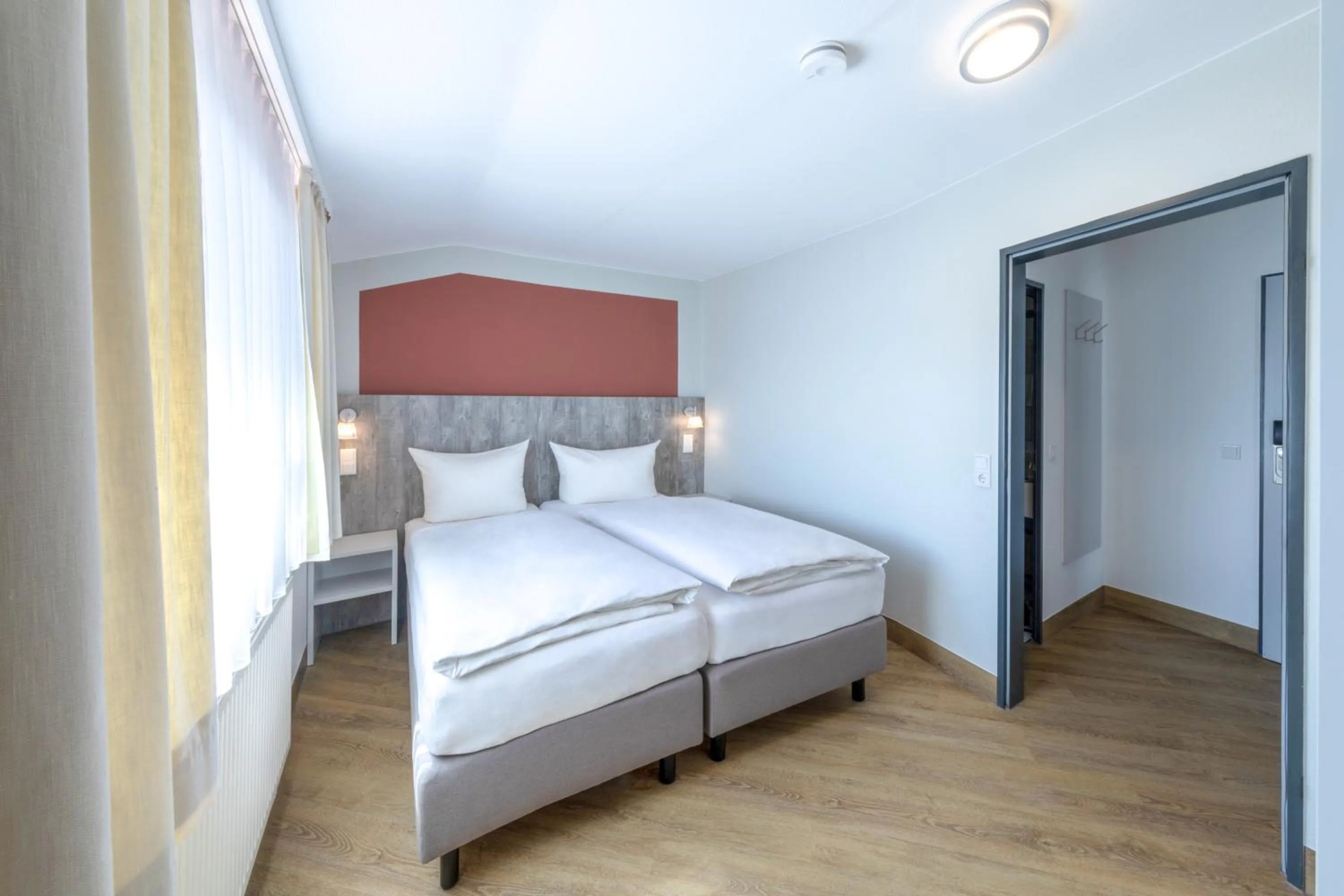 Bedroom, Bed in Michels Gästehaus Meerzeit