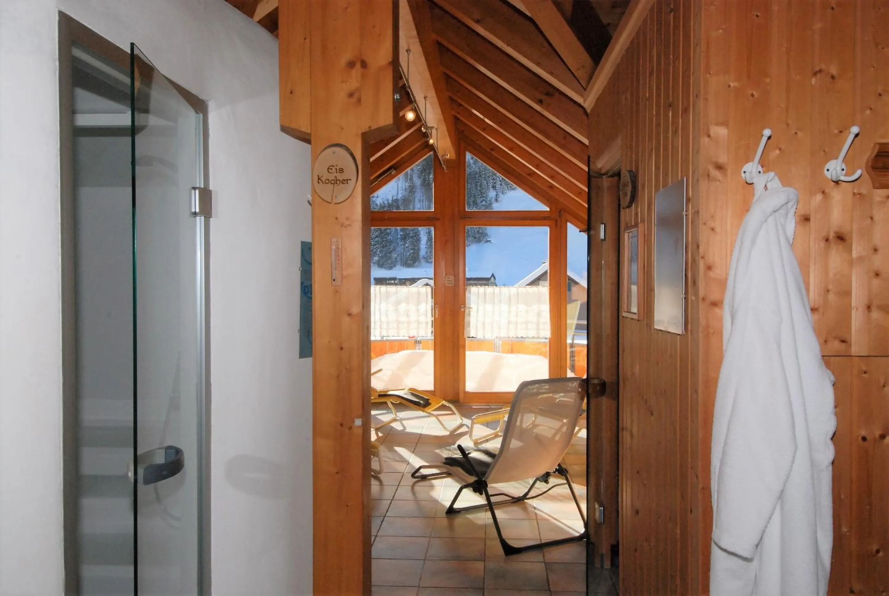 Sauna in Hotel Crystal