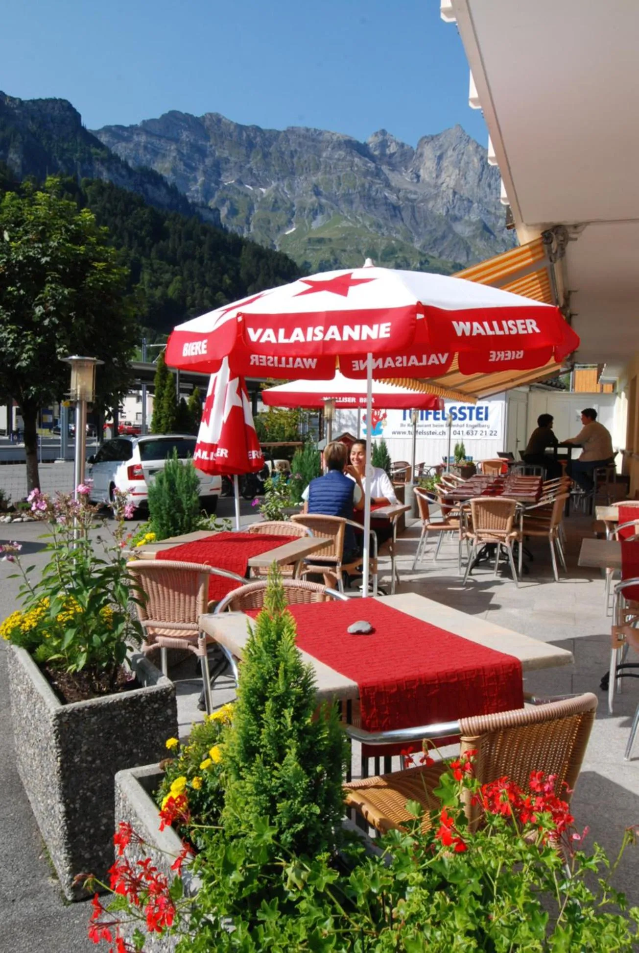 Garden in Hotel Crystal