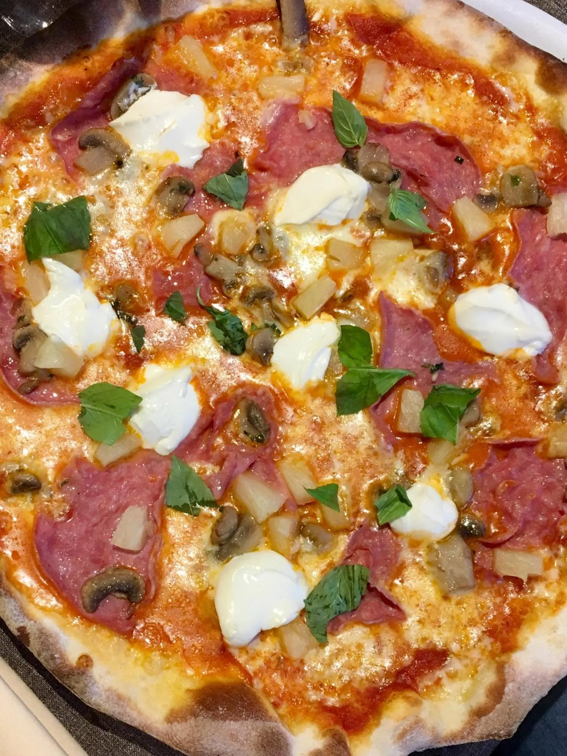 Food close-up in Hotel Crystal