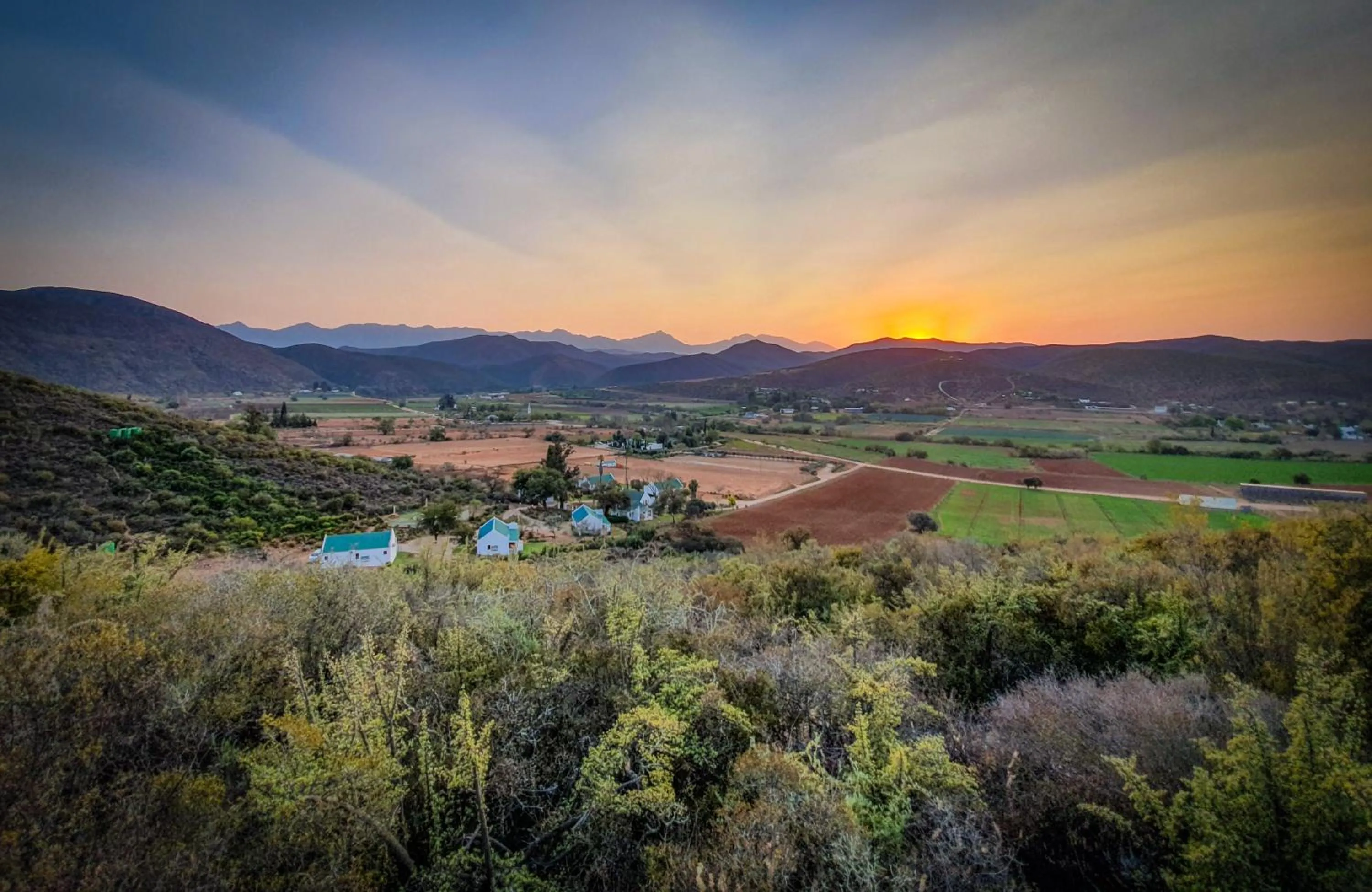 Mountain view in Berluda Farmhouse and Cottages