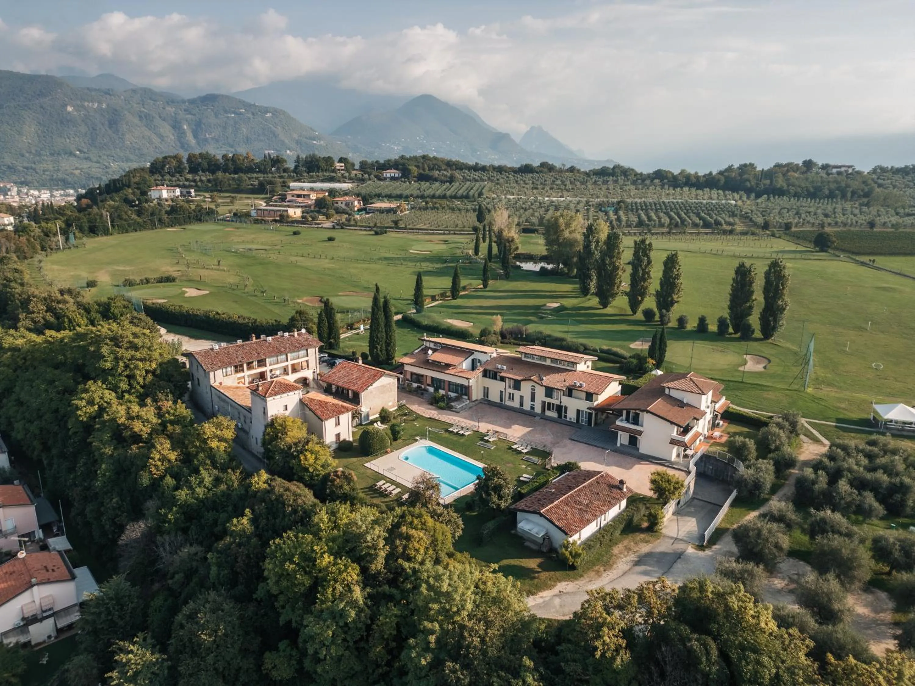 Bird's eye view in Il Colombaro