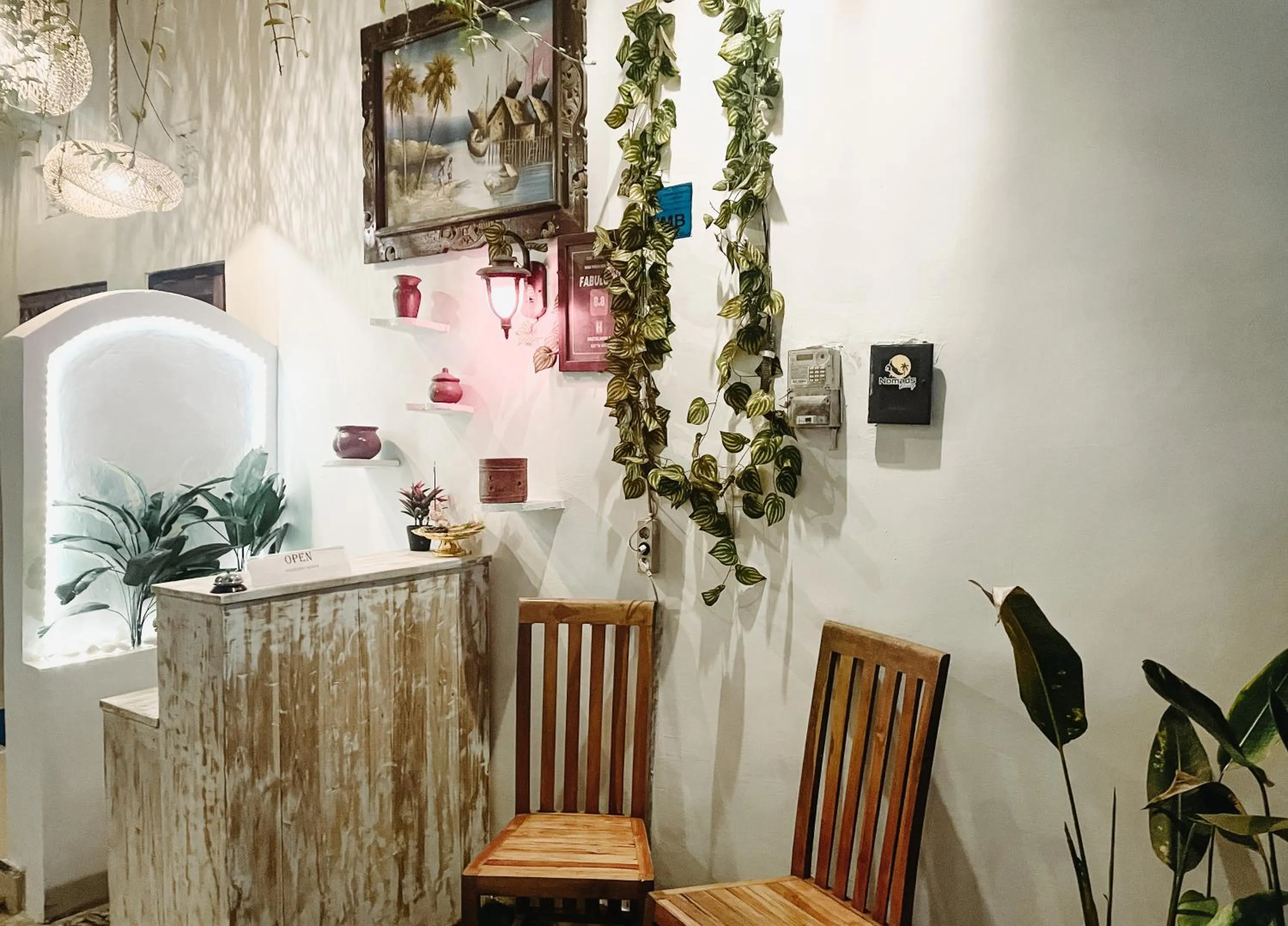 Lobby or reception in Nusa Penida Homestay