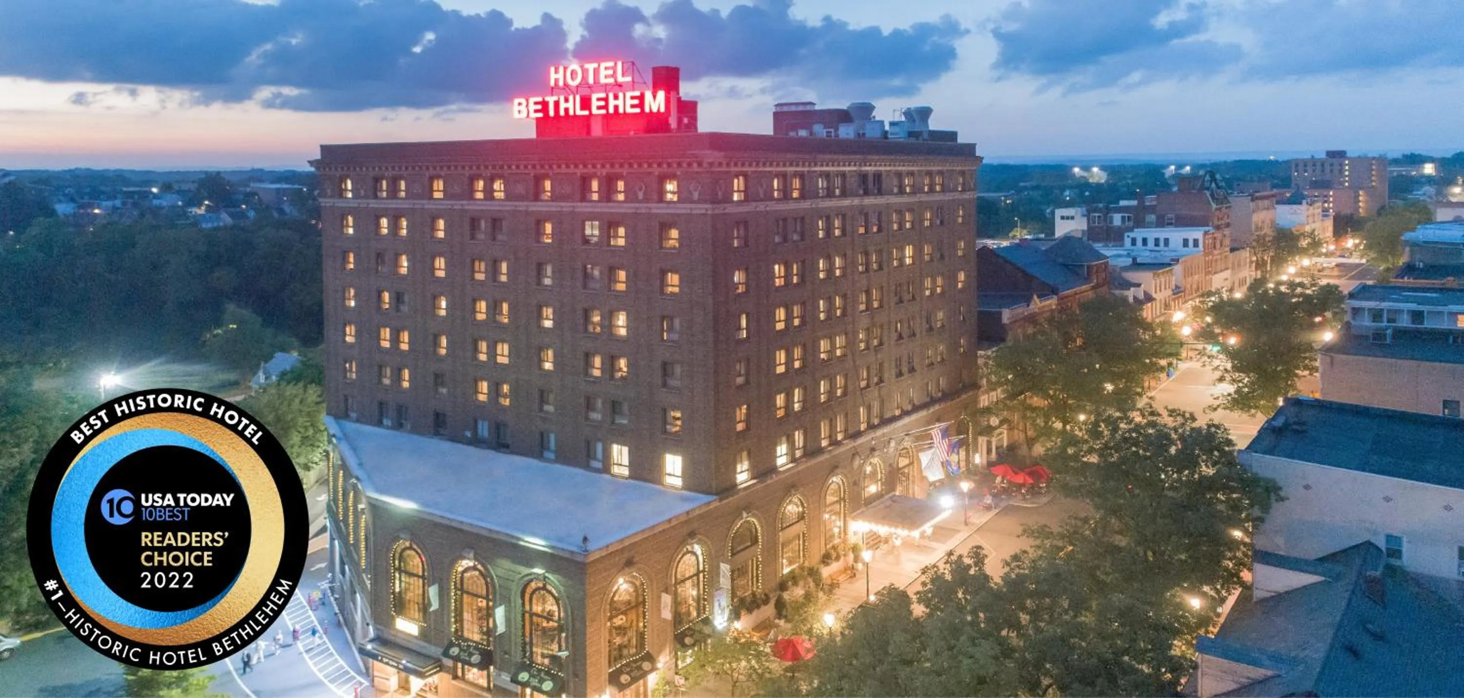 Property building in Historic Hotel Bethlehem