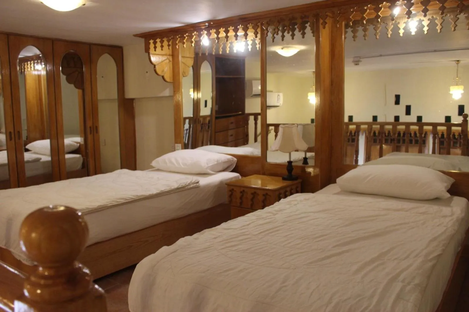 Bed in Kuwait Palace Hotel