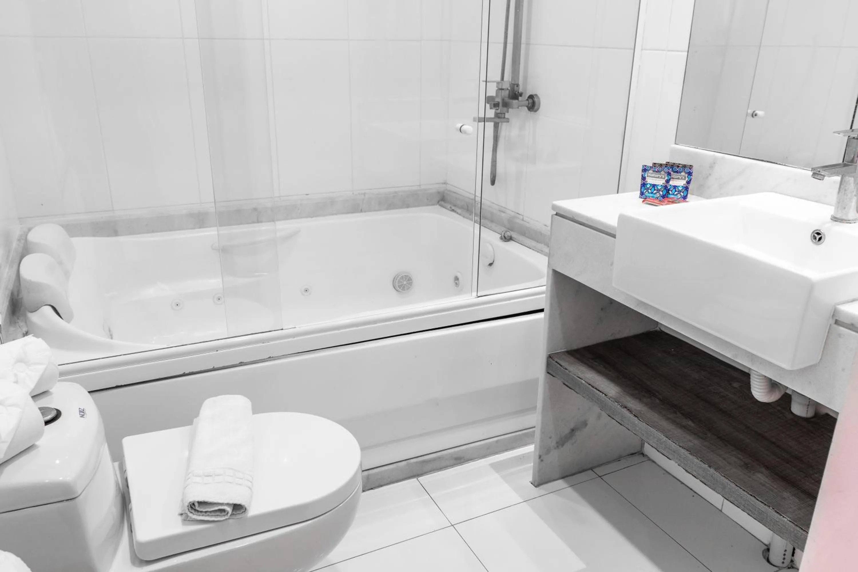 Toilet in Hotel Bel Air