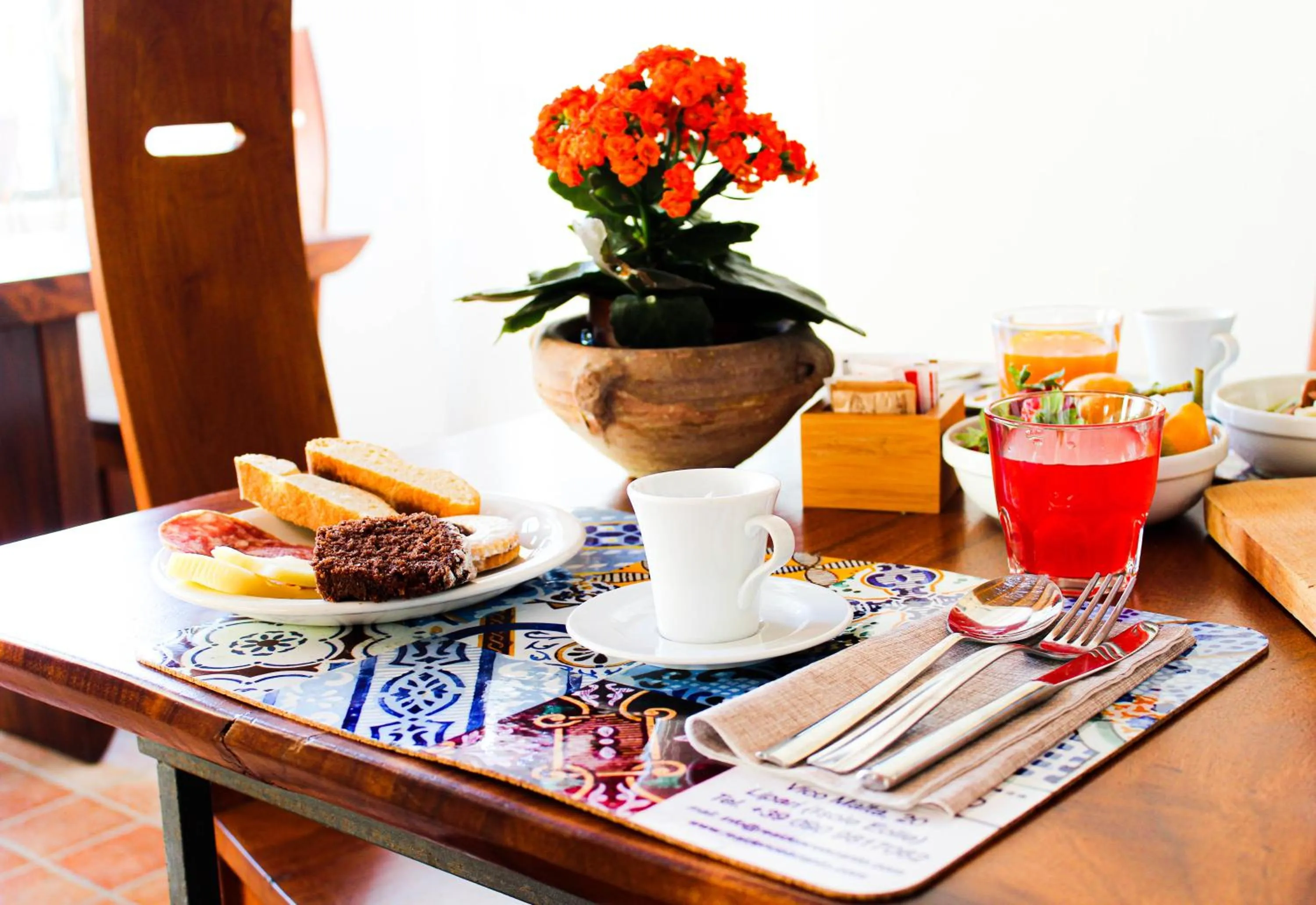 Italian breakfast in Residence Acanto