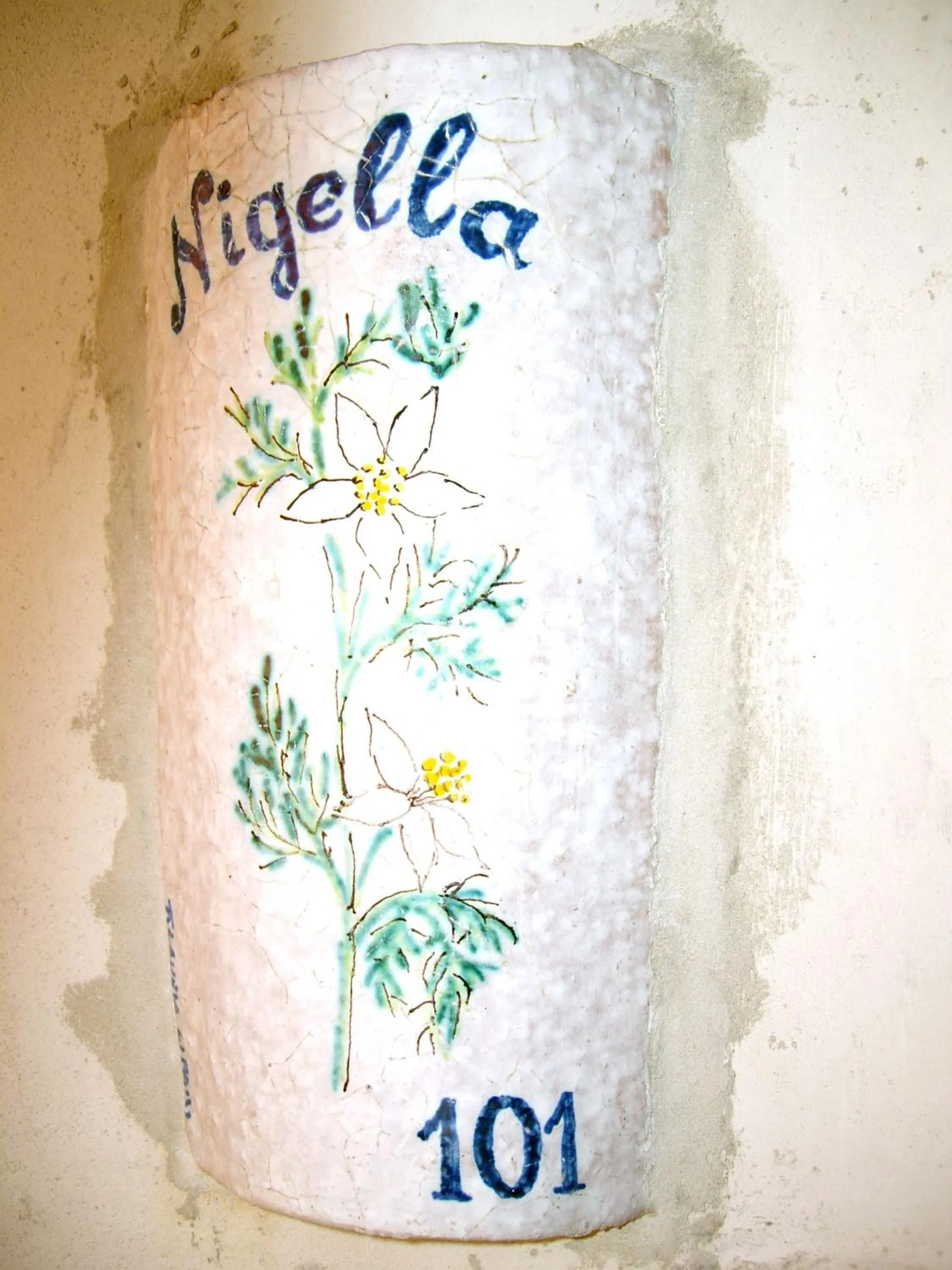 Decorative detail in Residence Acanto