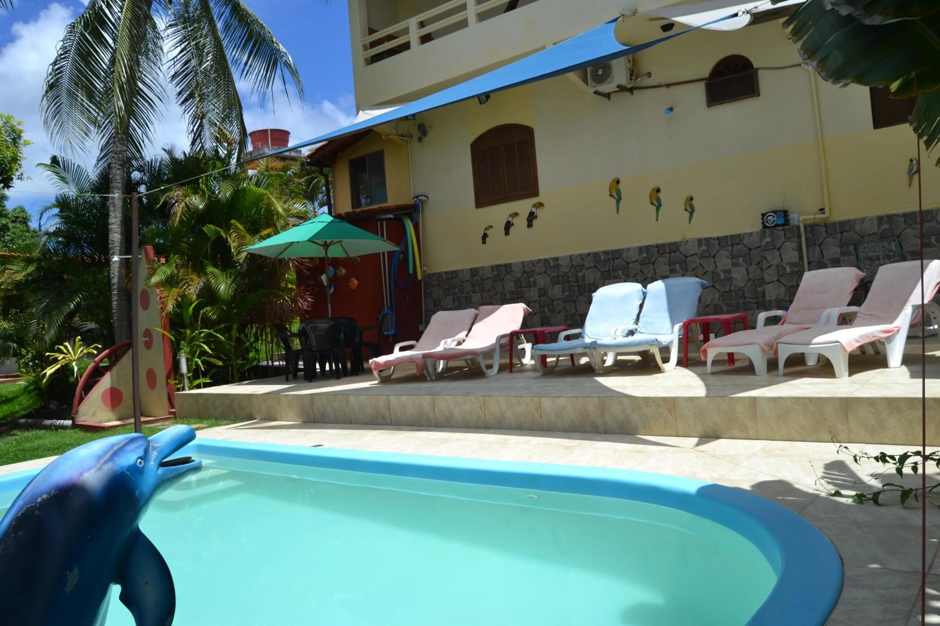 Swimming pool in Hotel Pousada Rancho Fundo