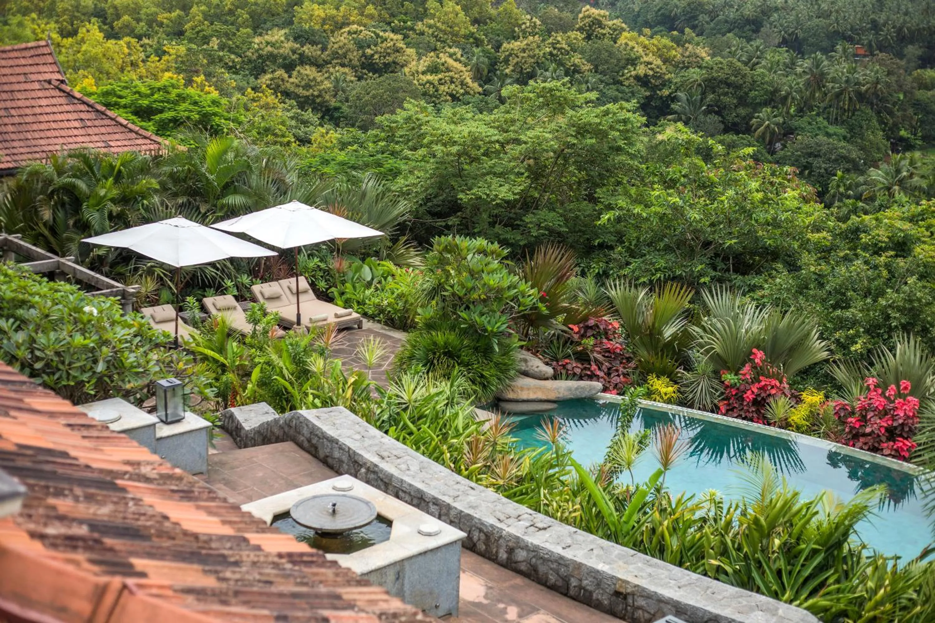 Pool view in Kahani Paradise