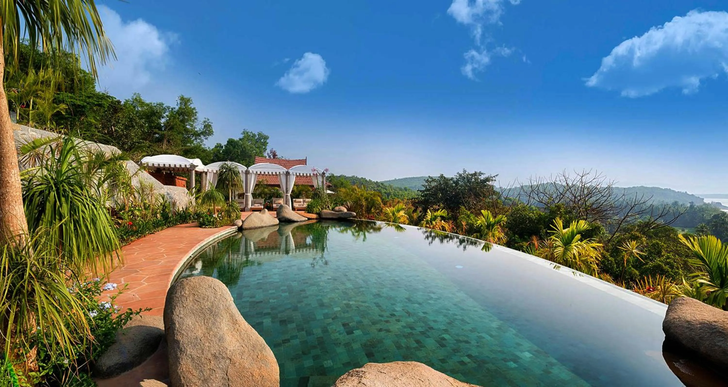 Pool view in Kahani Paradise